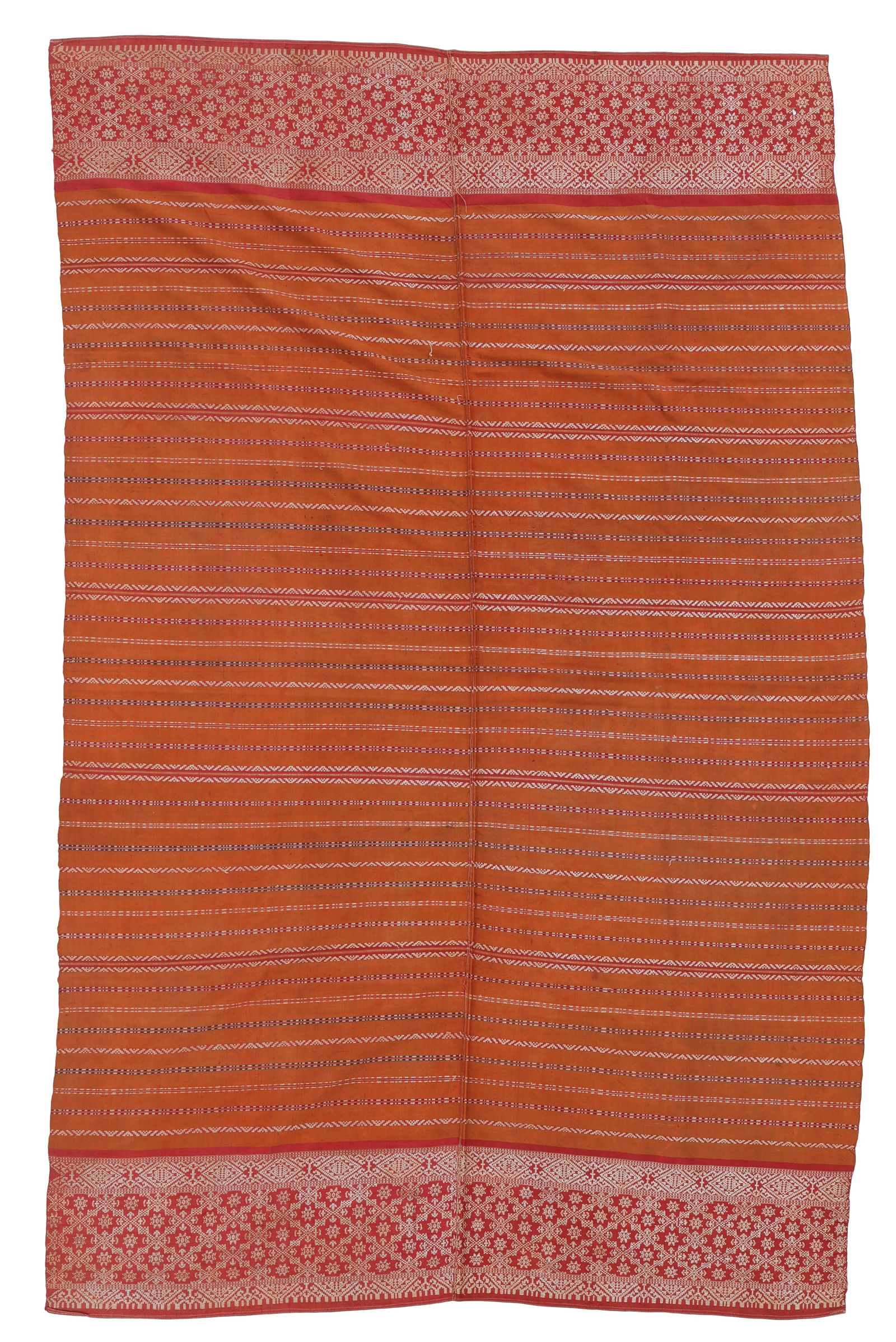 Double Churari with Songket Textile, Bali, Indonesia, Mid 20th Century (1 of 3)