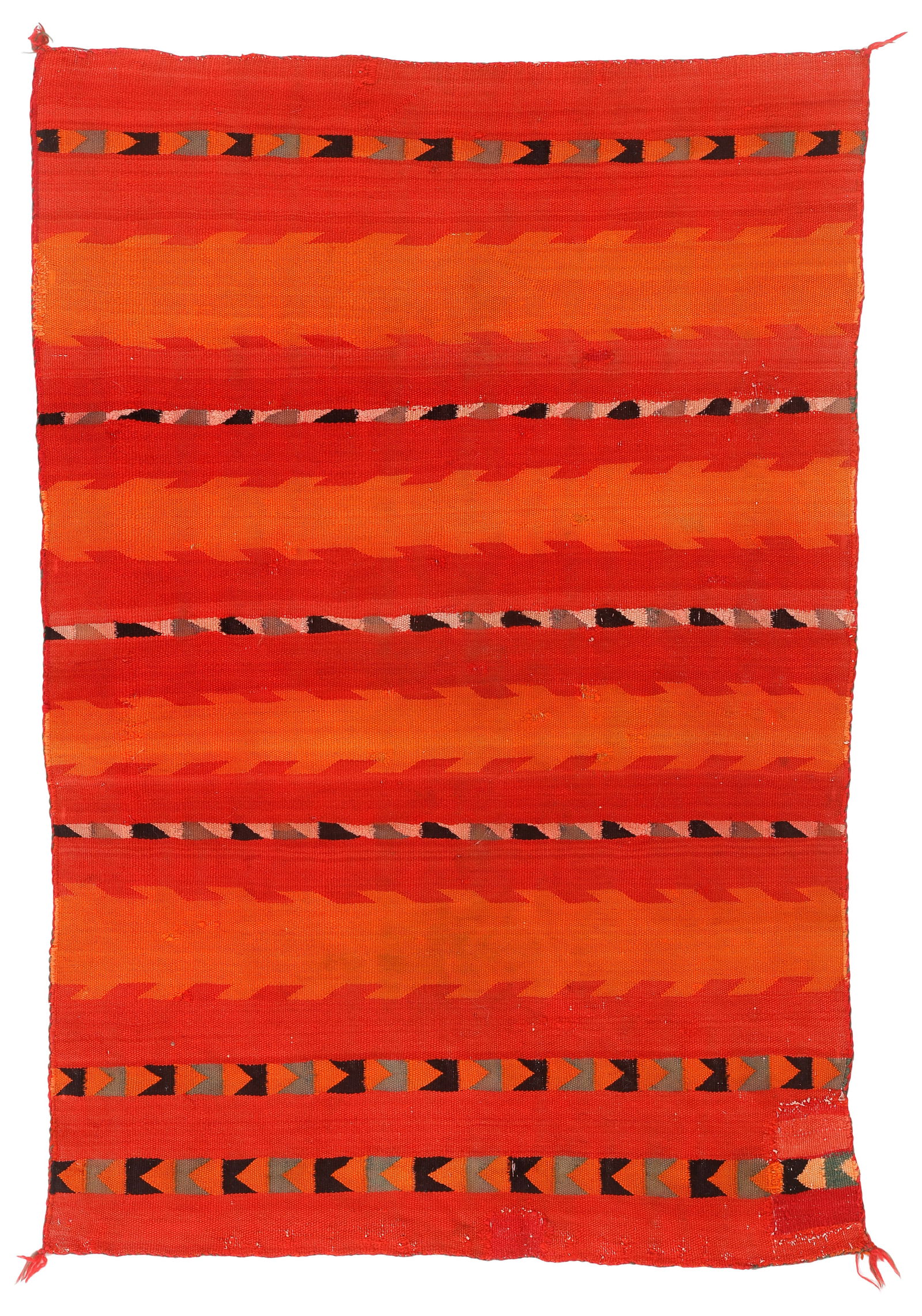Navajo Transitional Weaving, circa 1910 (1 of 3)