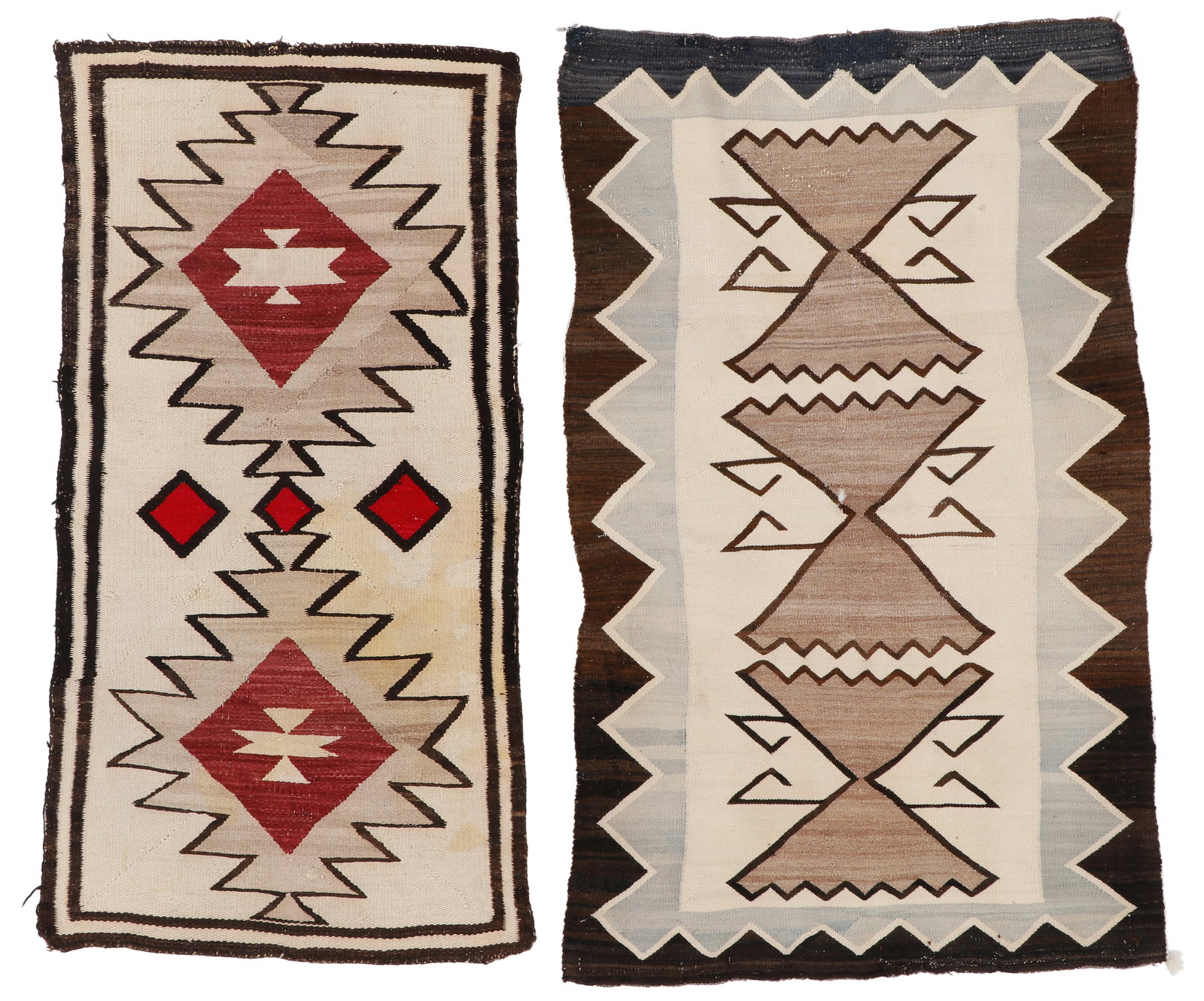 Two Navajo Rugs, circa 1950 (1 of 5)