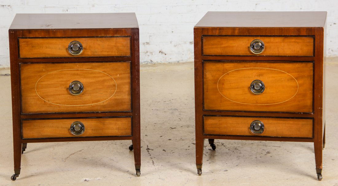 Pair Labeled Kittinger Night Stands