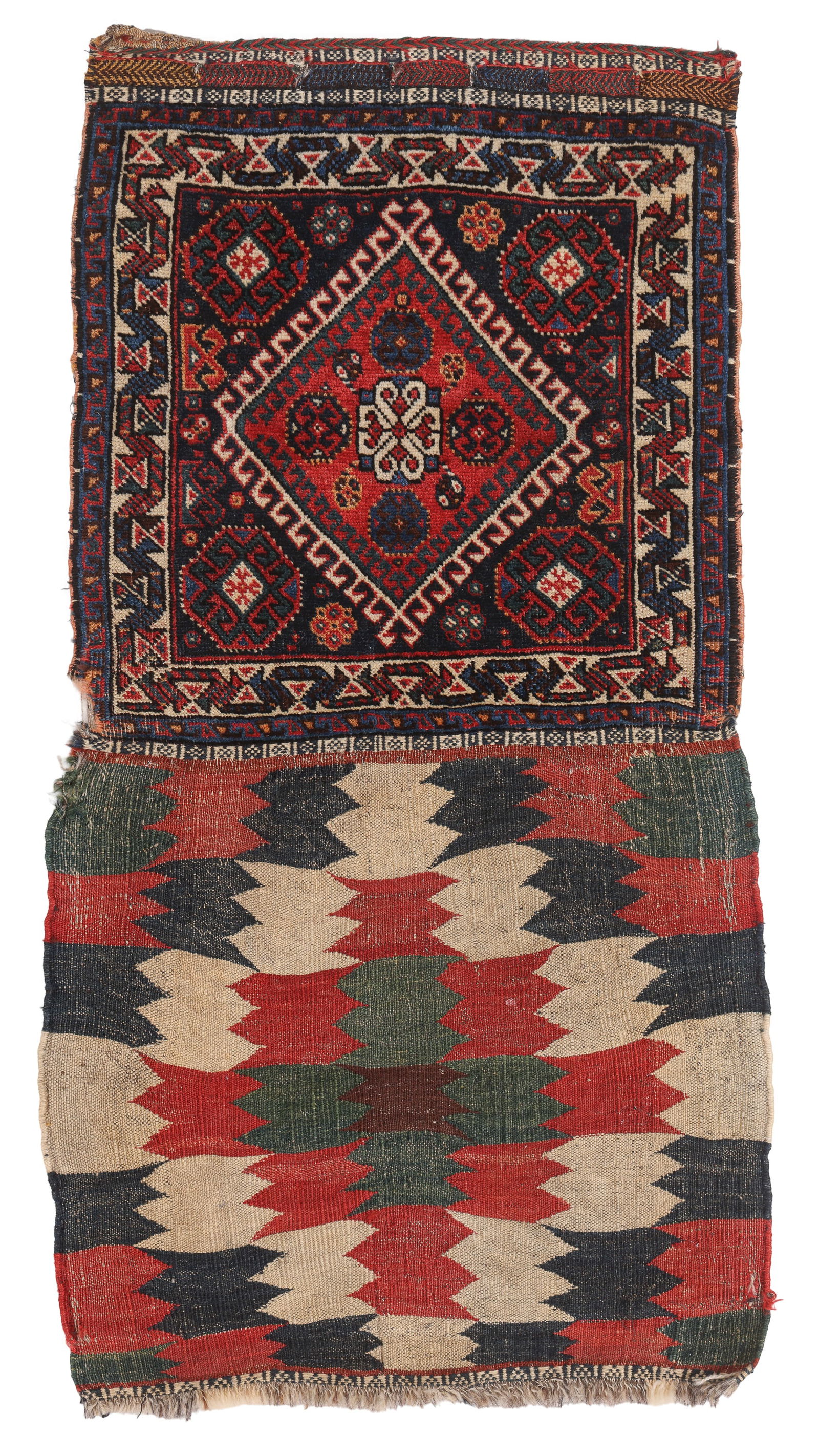 SW Persian Saddlebag, Late 19th C., 1'10'' x 2'0'' (1 of 5)