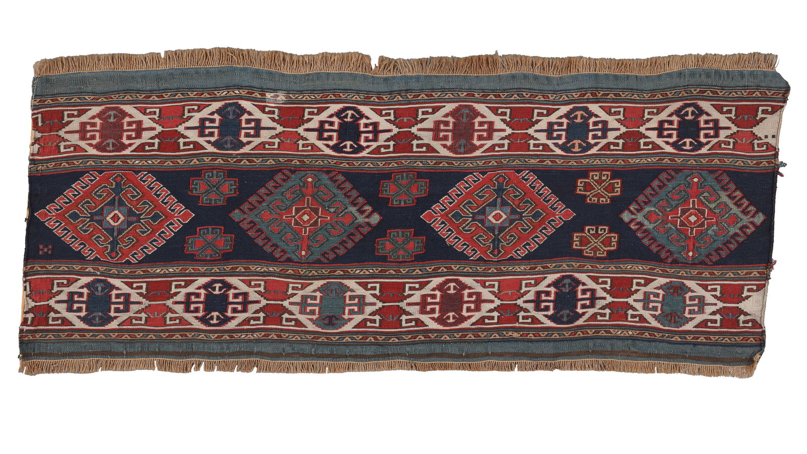 Fine Shahsevan Sumak Mafrash Panel, Transcaucasus, Ca. 1875, 4'0'' x 1'7'' (1 of 5)