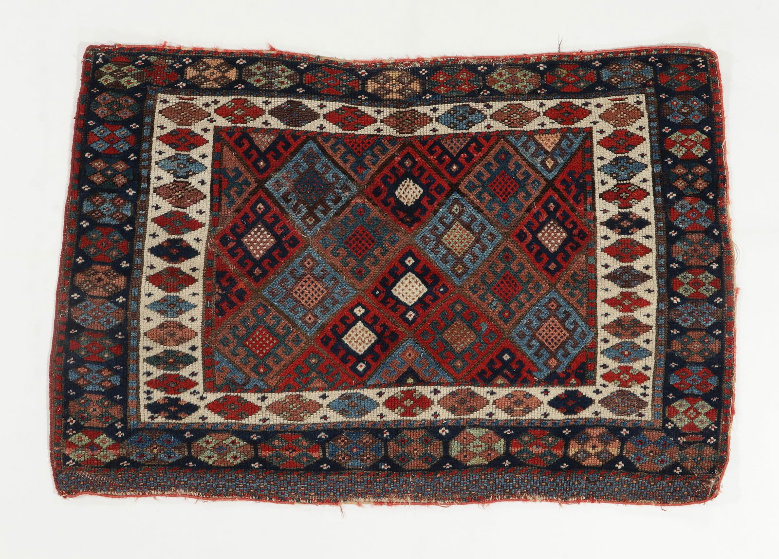 Jaff Kurd Bag, Persia, 19th C., 3'8'' x 2'6'' (1 of 4)