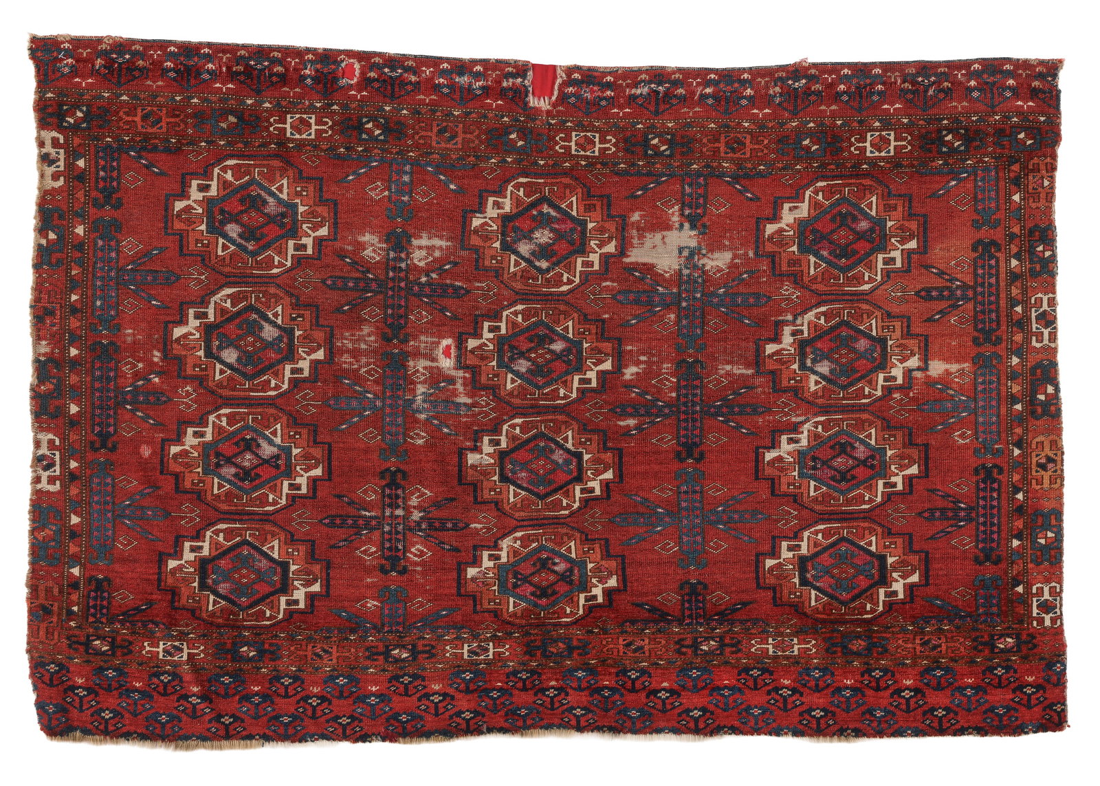 Saryk Chuval, Central Asia, Early 19th C., 4'0" x 2'8'' (1 of 4)
