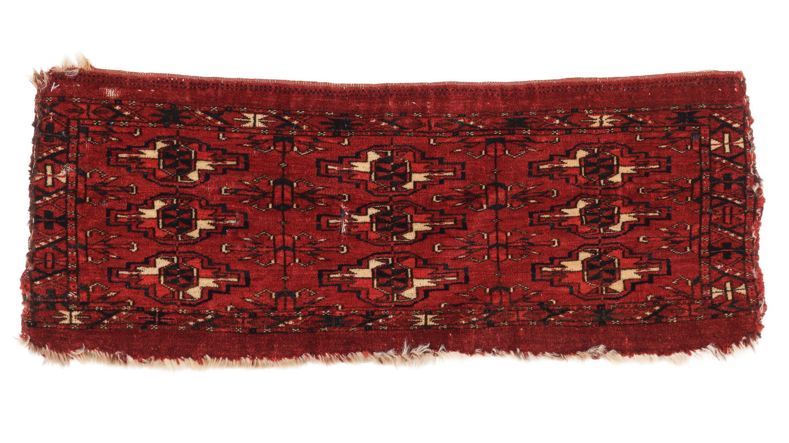 Tekke Turkmen Mafrash, Central Asia, Mid-19th C., 2'2'' x 0'10'' (1 of 3)