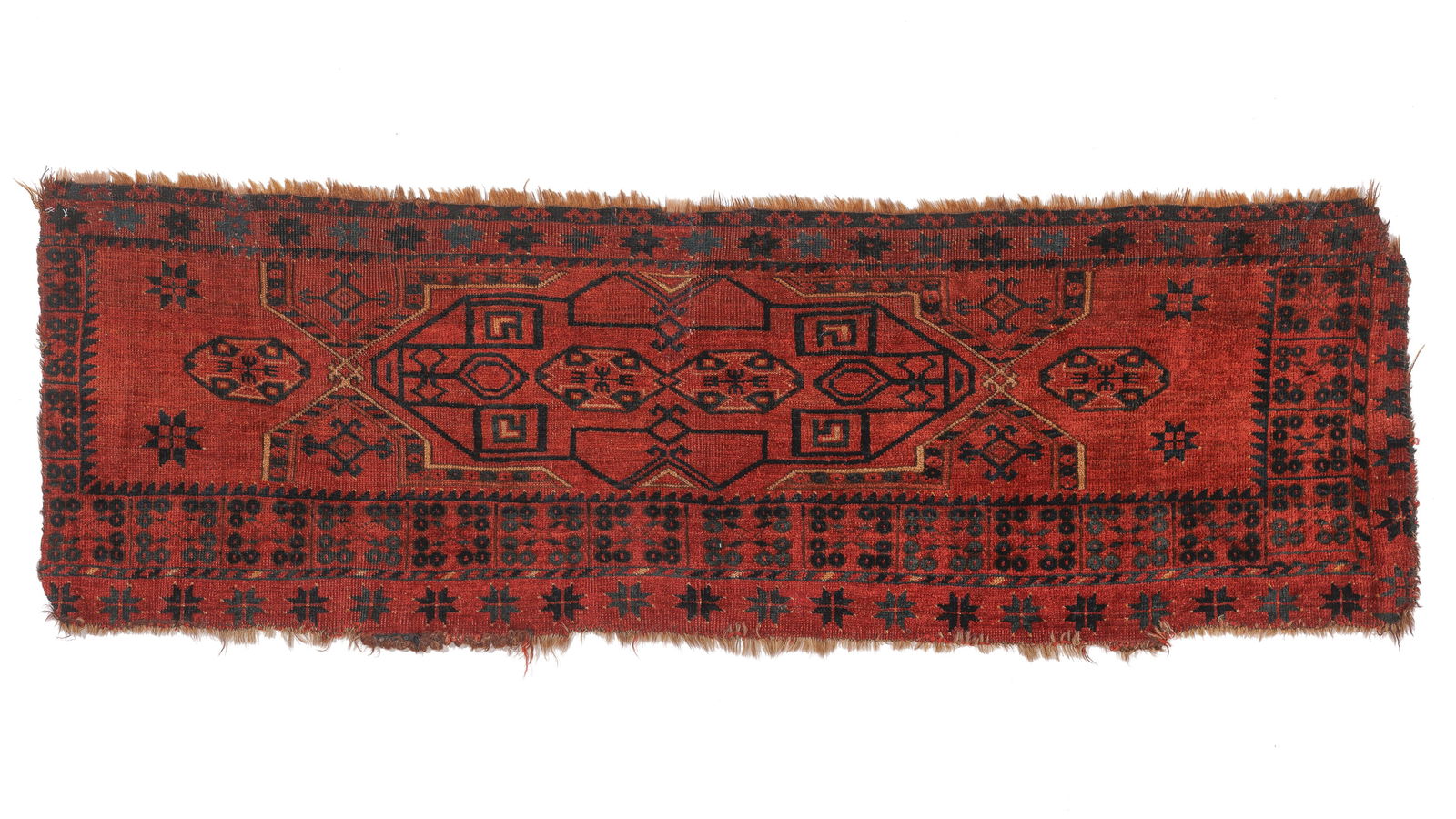 Large Ersari Trapping, Central Asia, Ca. 1875, 5'3'' x 1'8'' (1 of 6)