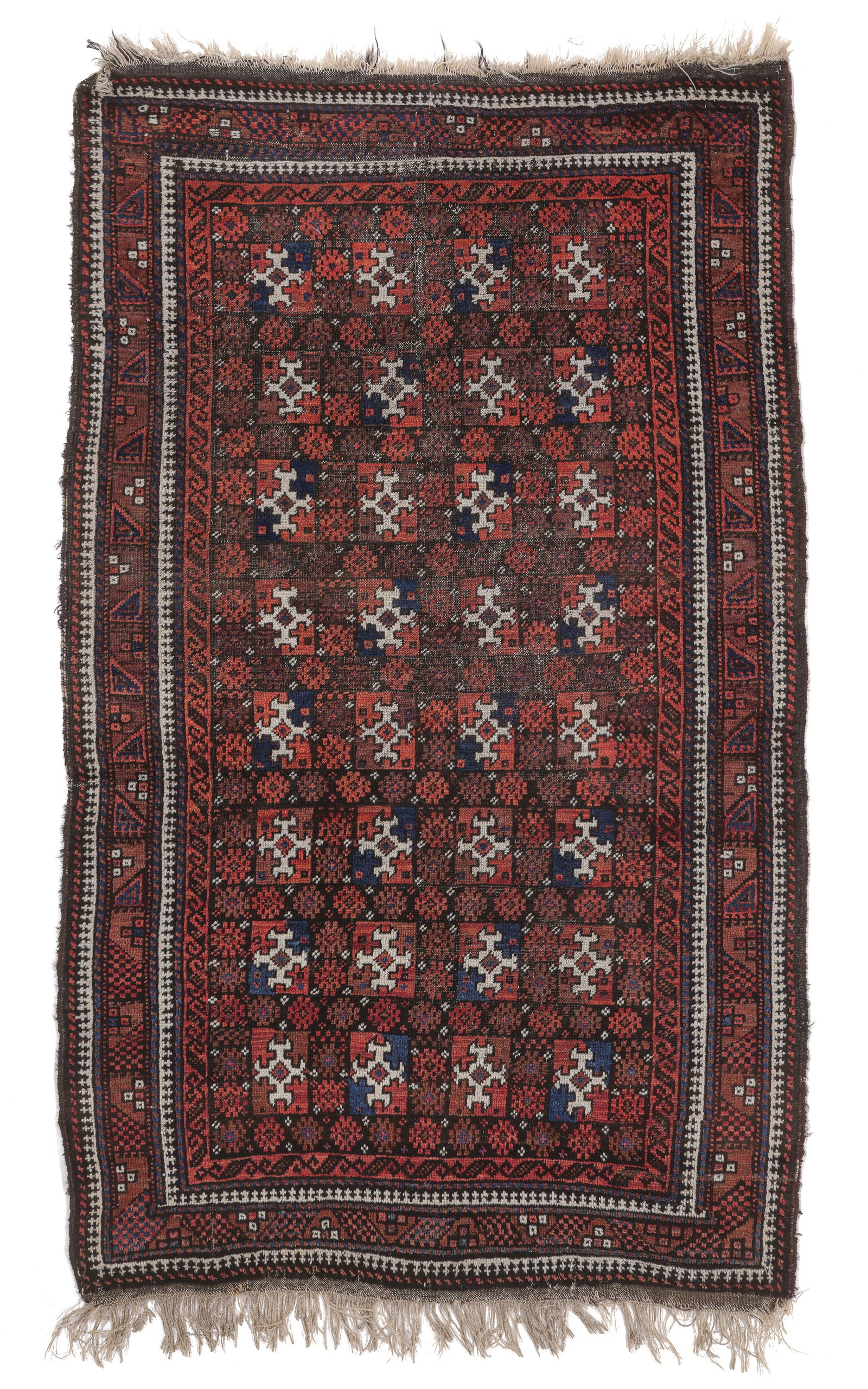 Baluch Rug, Persia/Afghanistan, Late 19th C., 3'8'' x 5'11'' (1 of 6)