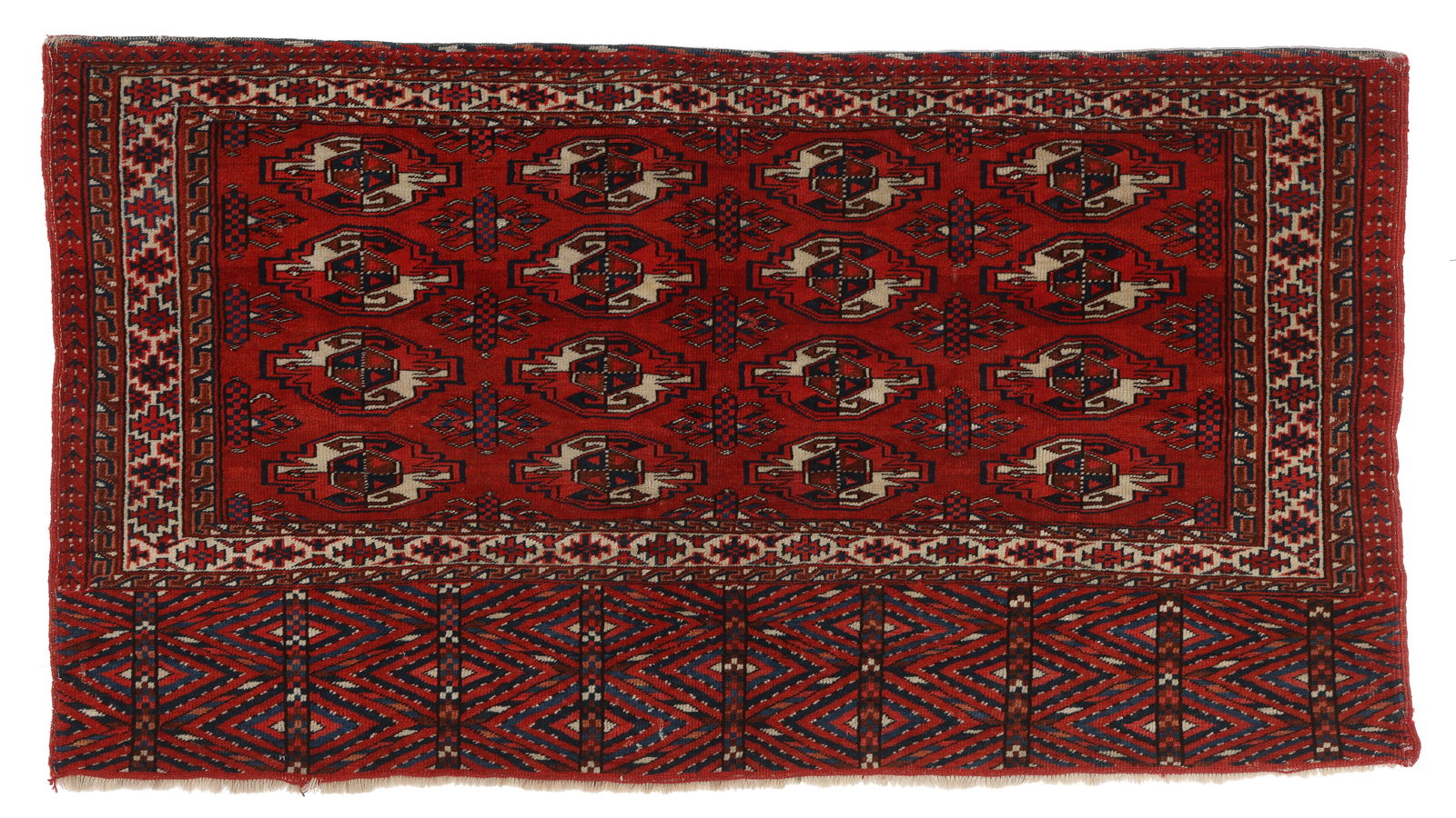 Turkmen Chuval Rug, Central Asia, Ca. 1890, 2'4'' x 4'5'' (1 of 6)
