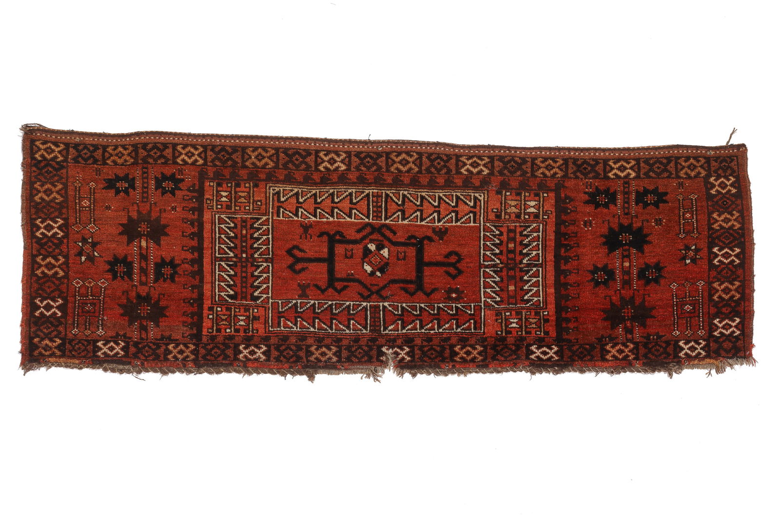 Large Ersari Turkmen Jollar/Wedding Trapping, Central Asia, Late 19th C., 5'10'' x 1'10'' (1 of 6)
