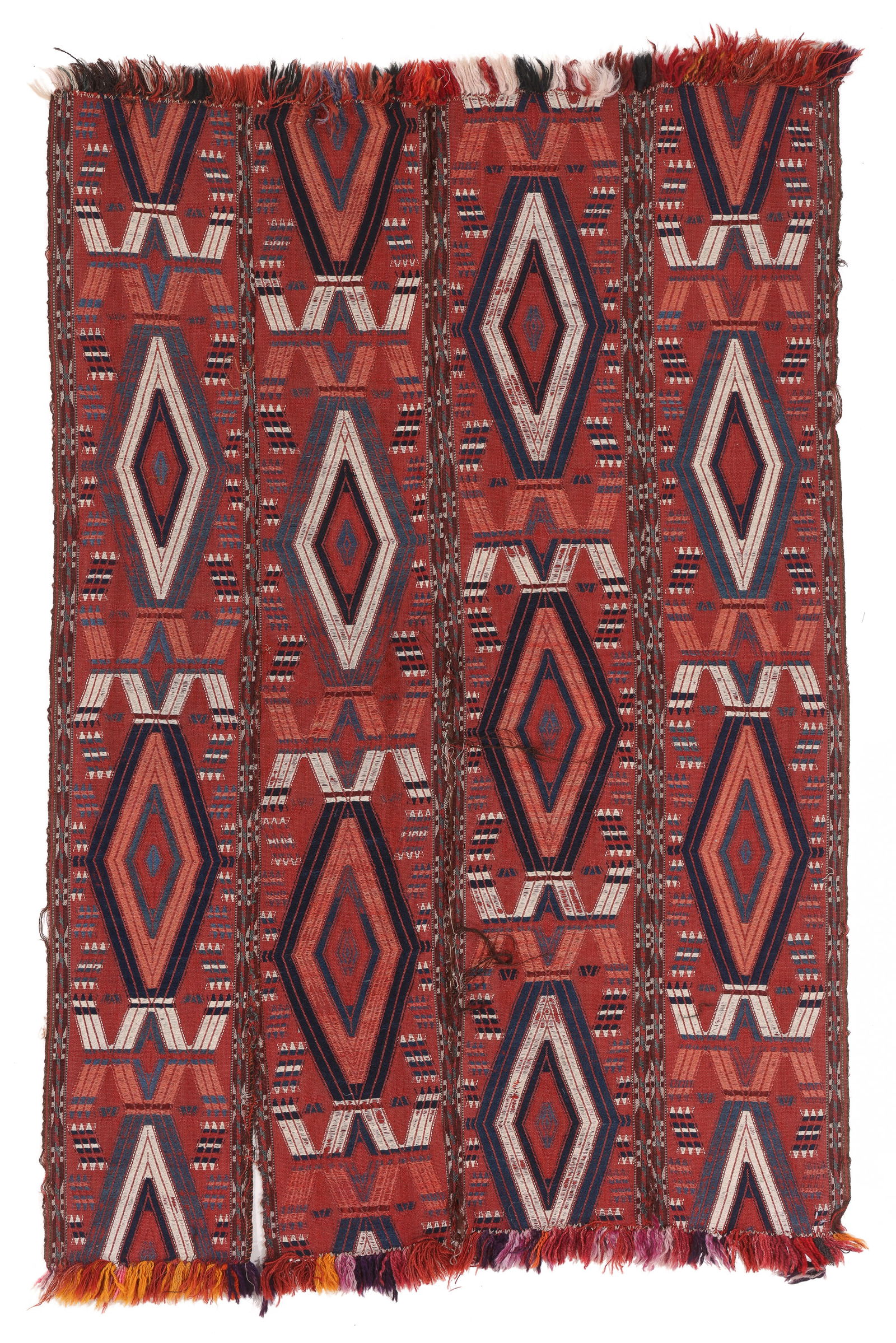 Turkmen Tent Band Composite, Central Asia, Late 19th C., 3'3'' x 4'10'' (1 of 5)