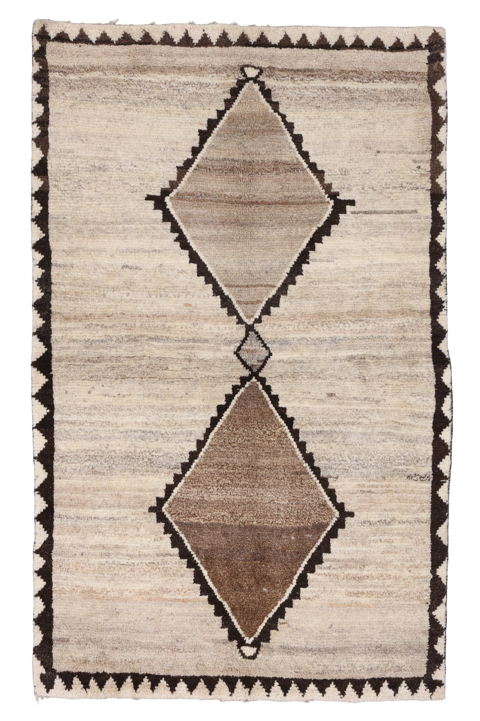 Gabbeh Rug, Persia, Mid 20th C., 3'2'' x 5'3'' (1 of 6)