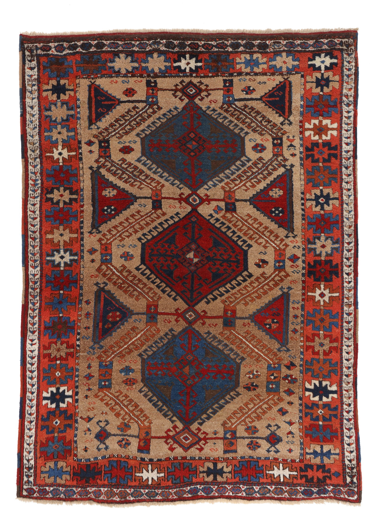 Kurd Camel Field Rug, East Anatolia, 19th C., 4'2'' x 5'9'' (1 of 6)