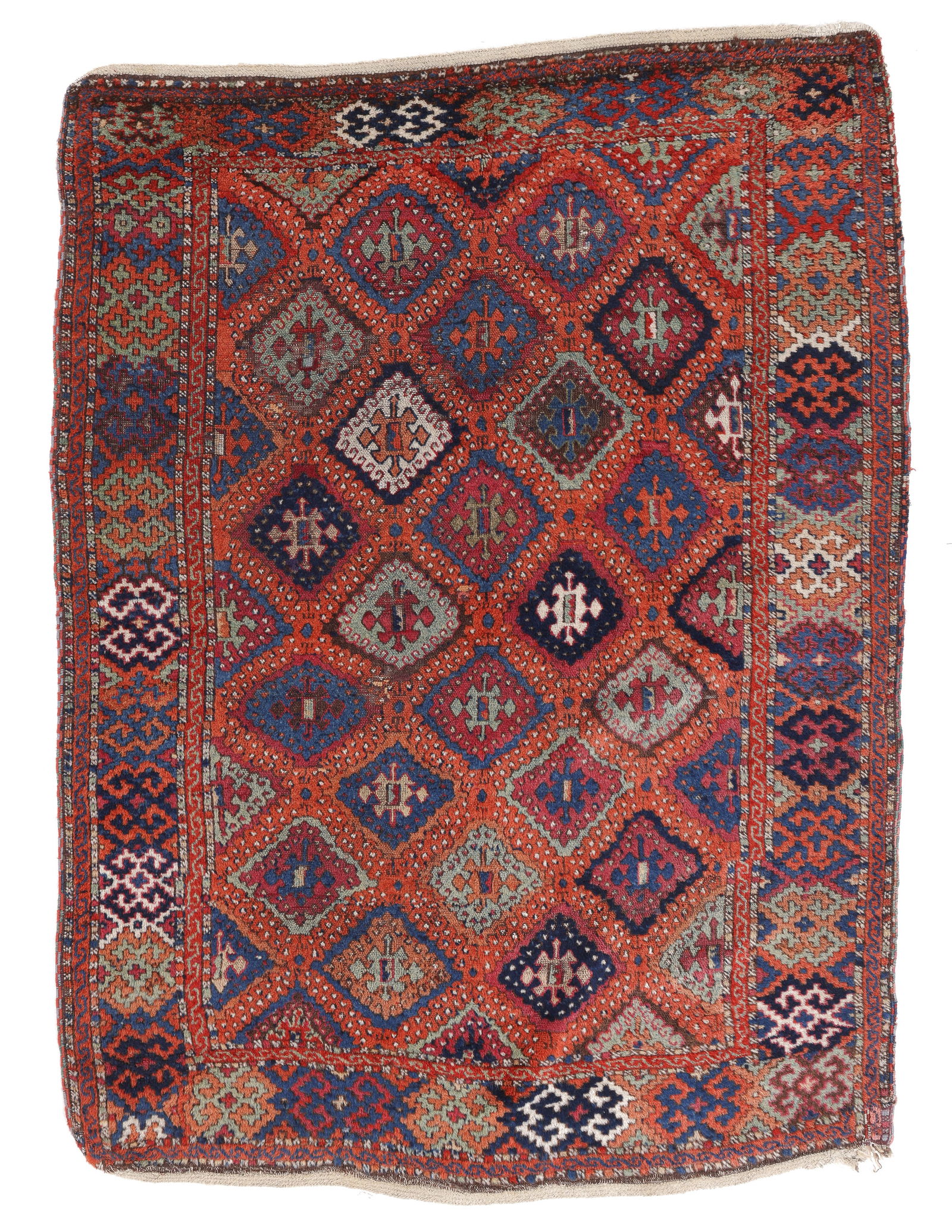 East Anatolian Kurd Rug, Kagizman Region, 19th C., 4'5'' x 5'9'' (1 of 7)