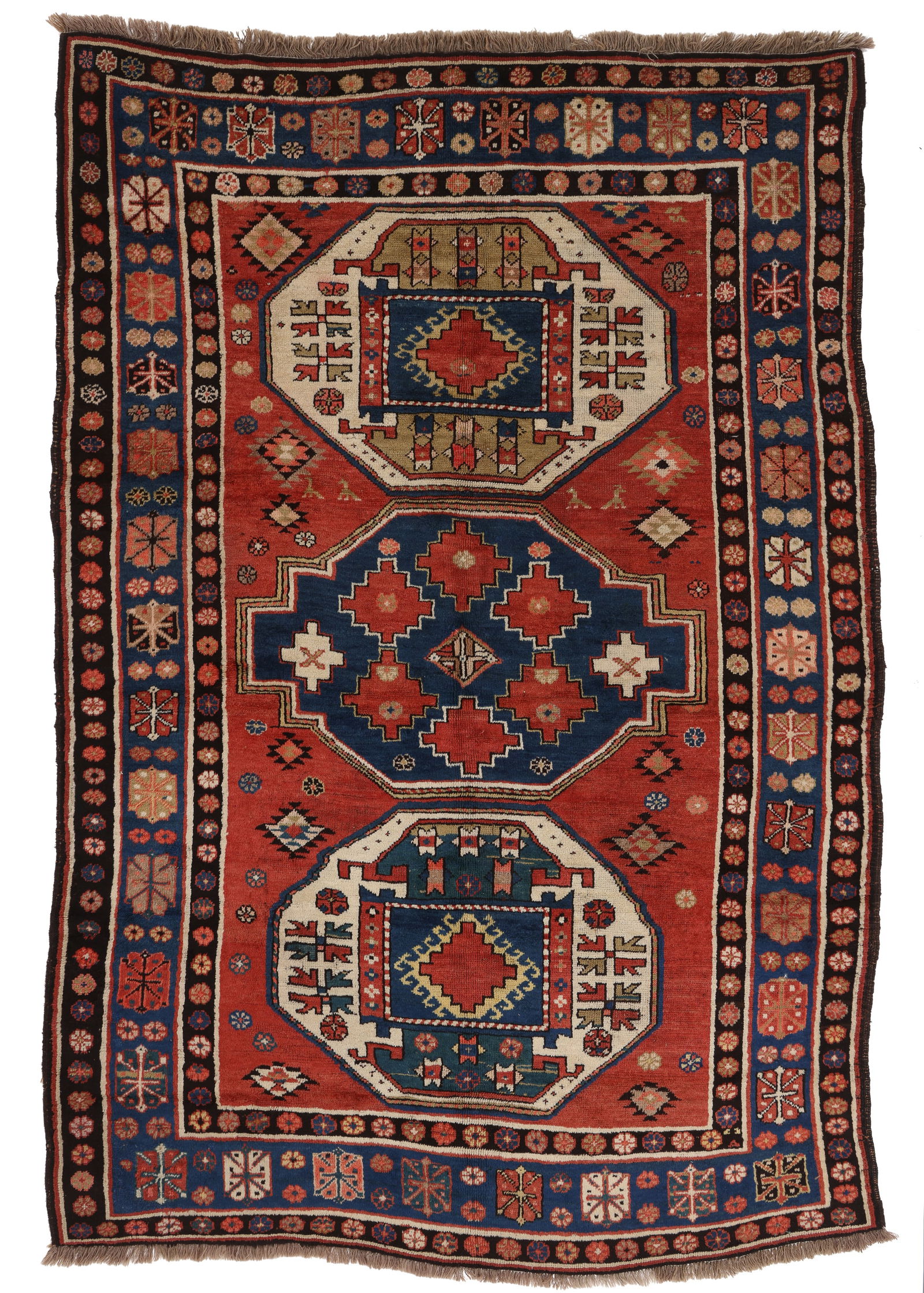 Kazak Rug, Armenia, Ca. 1900, 5'3'' x 7'7'' (1 of 8)