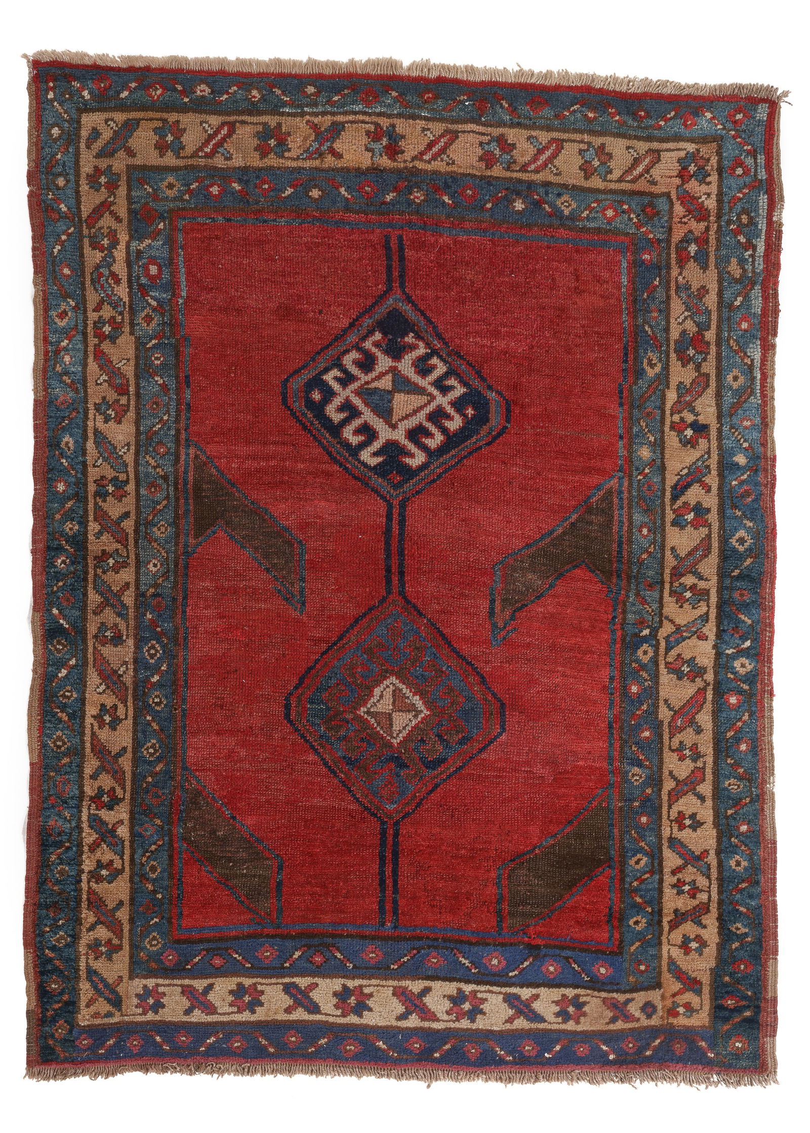 Northwest Persian Rug, Ca. 1890, 4'0'' x 5'4'' (1 of 6)