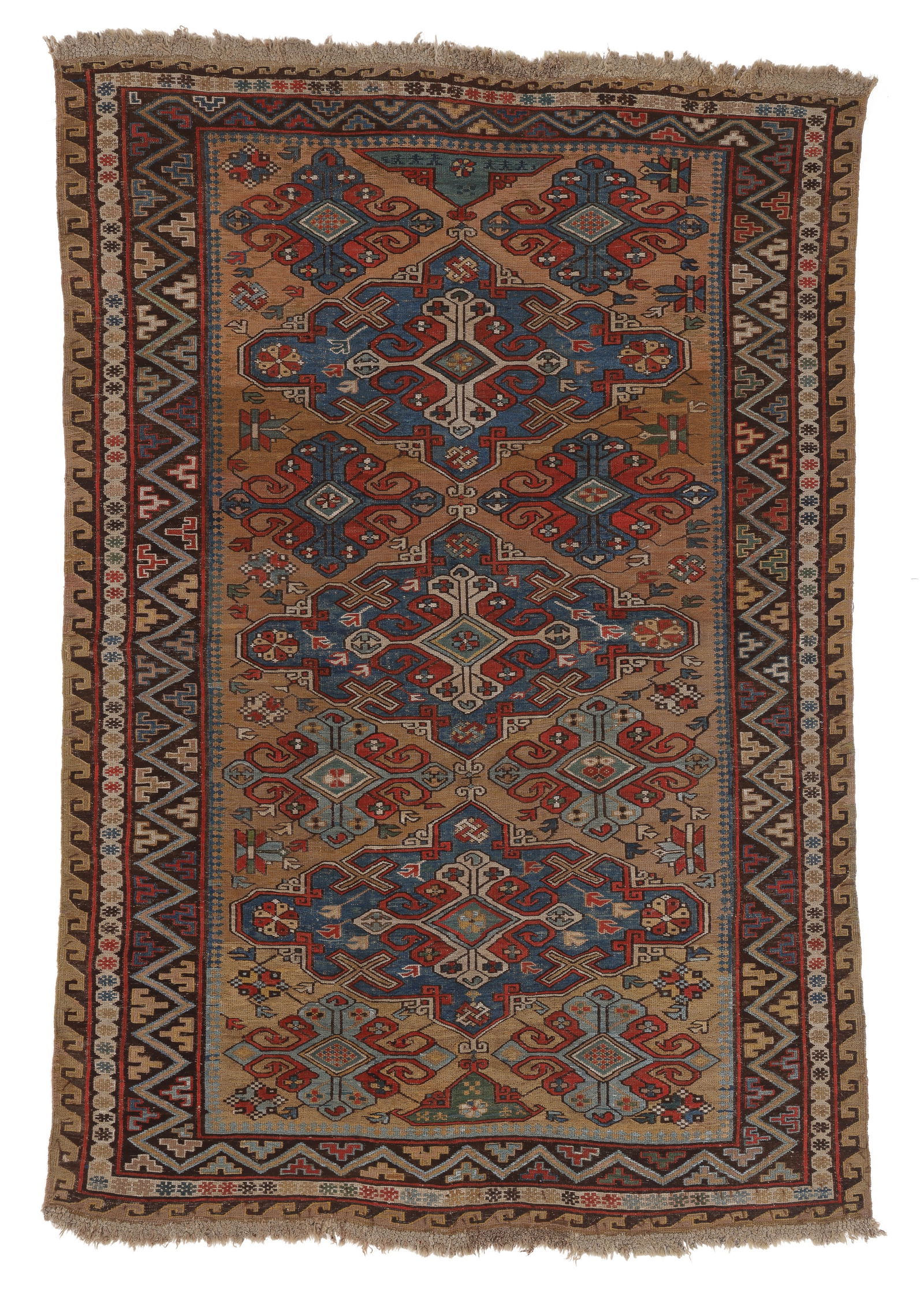 Sumak Rug, Caucasus, Ca. 1900, 4'3'' x 6'2'' (1 of 5)