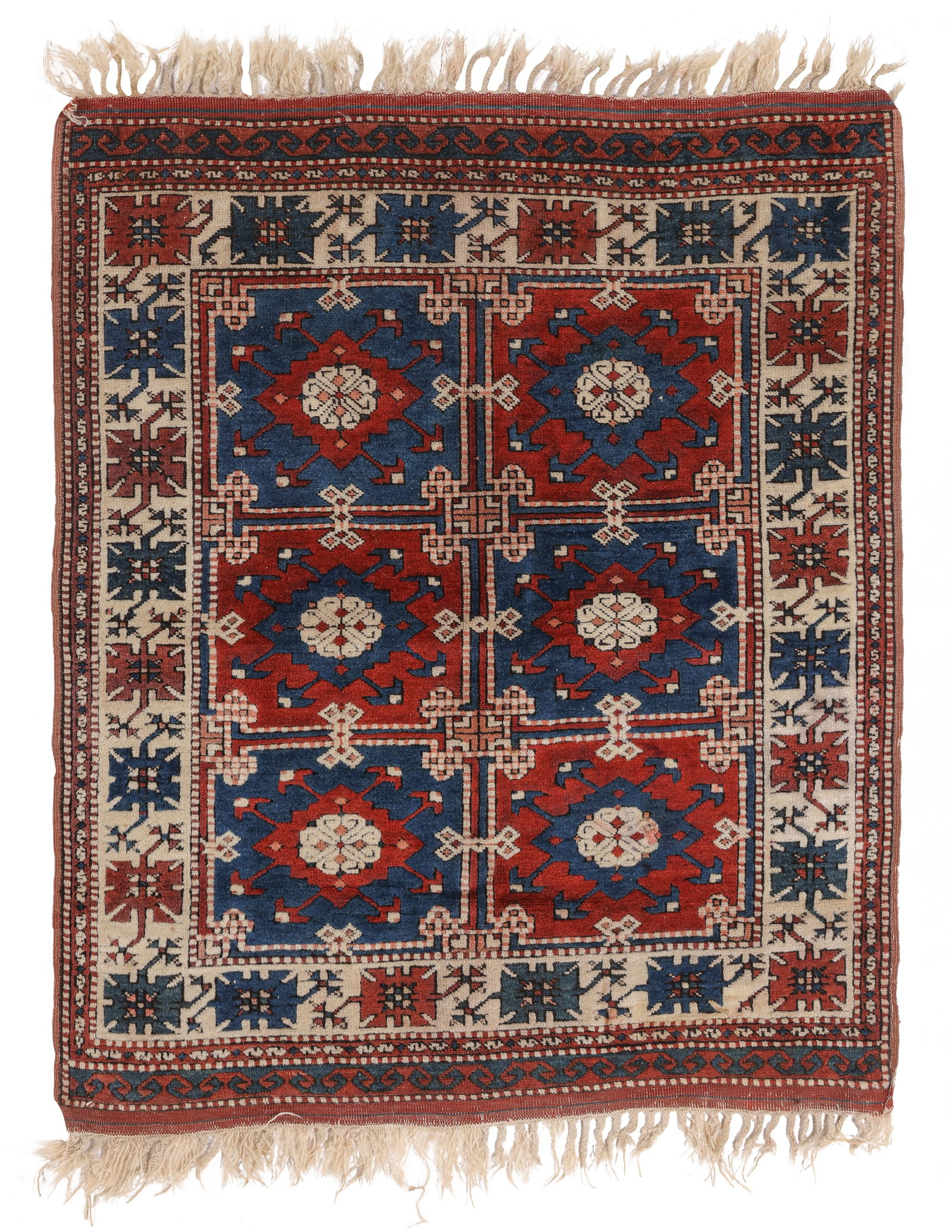Natural Dye Yuntdag Rug, Turkey, Ca. 1980's, 3'9'' x 4'7'' (1 of 6)