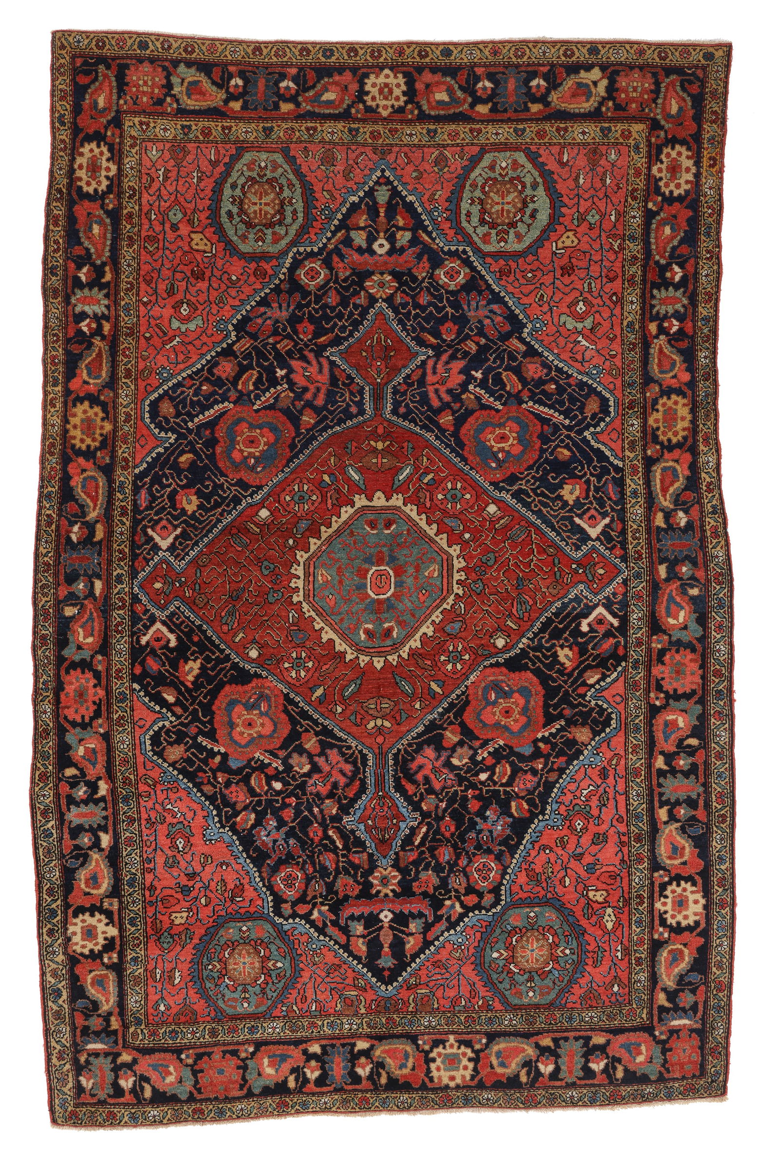 Ferahan Sarouk Rug, Persia, Ca. 1900, 4'7'' x 7'0'' (1 of 6)