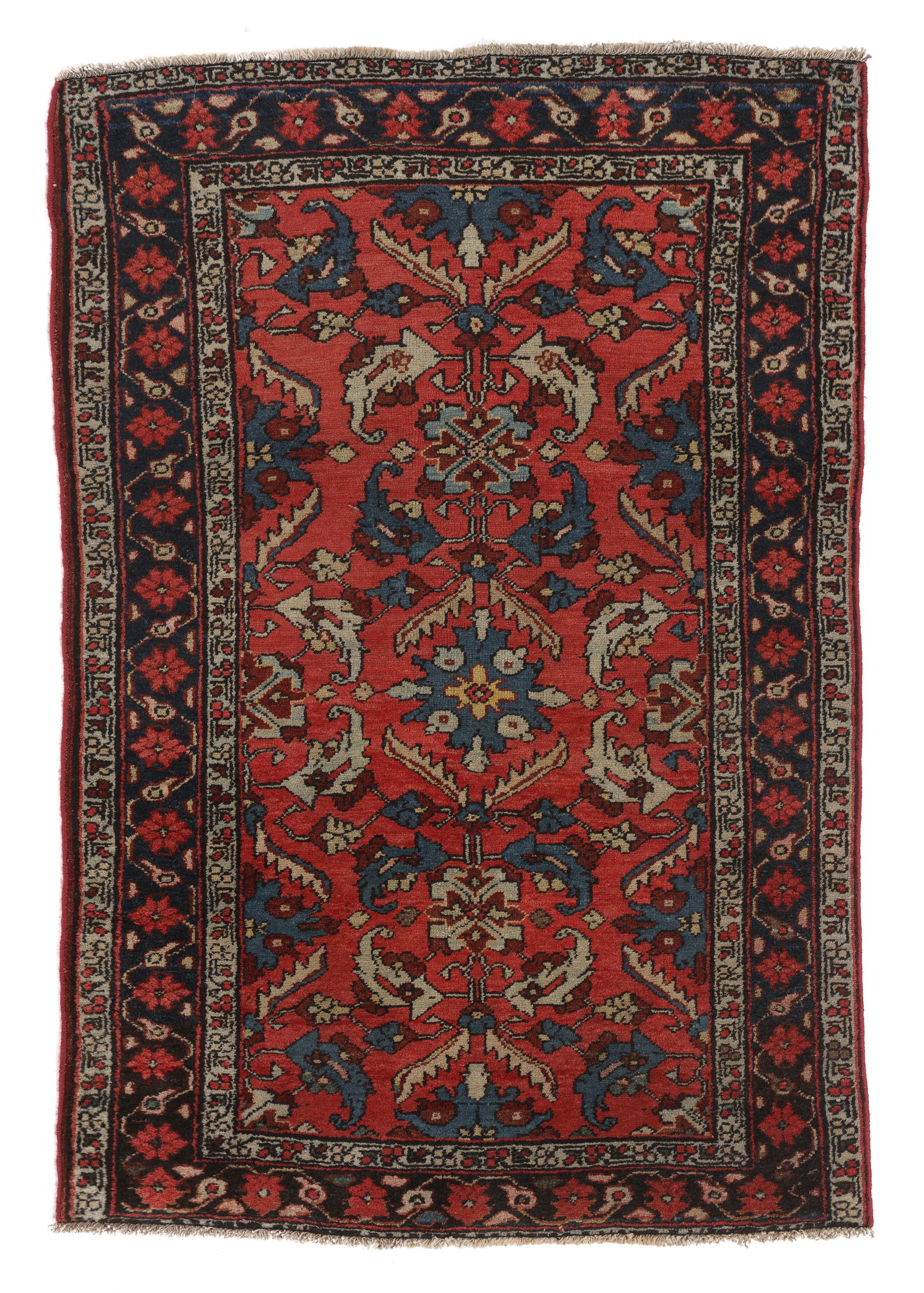 Hamadan Rug, Persia, Ca. 1920, 3'5'' x 5'0'' (1 of 6)