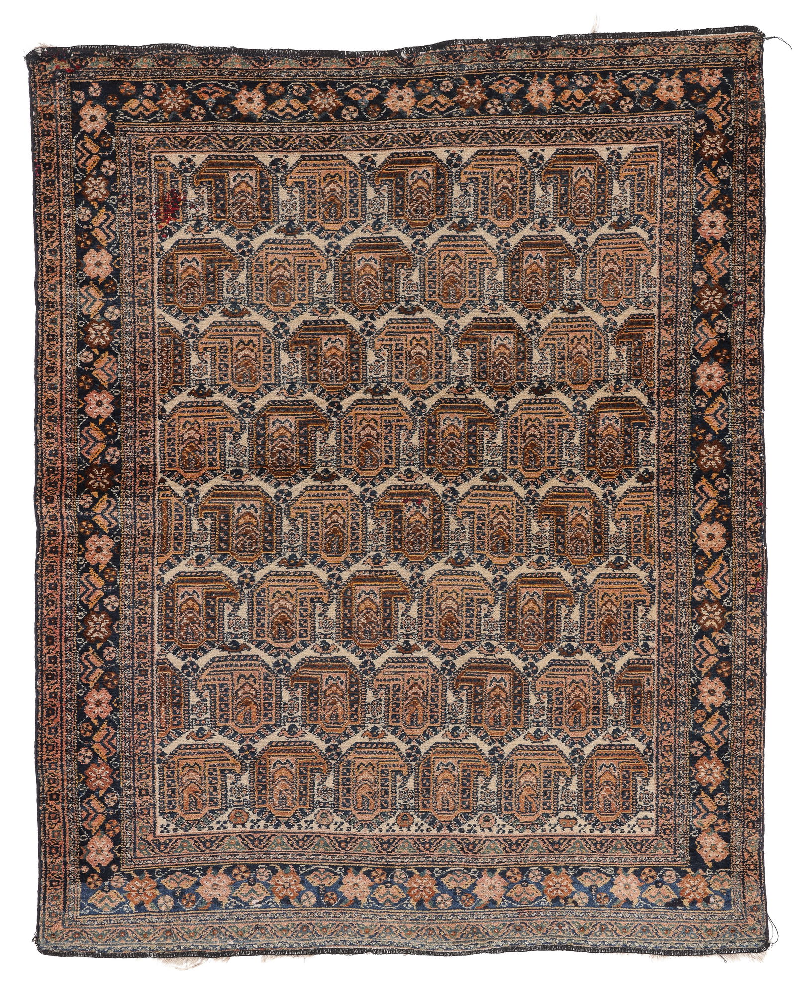 Afshar Rug, Persia, Ca. 1910, 4'8'' x 6'1'' (1 of 6)