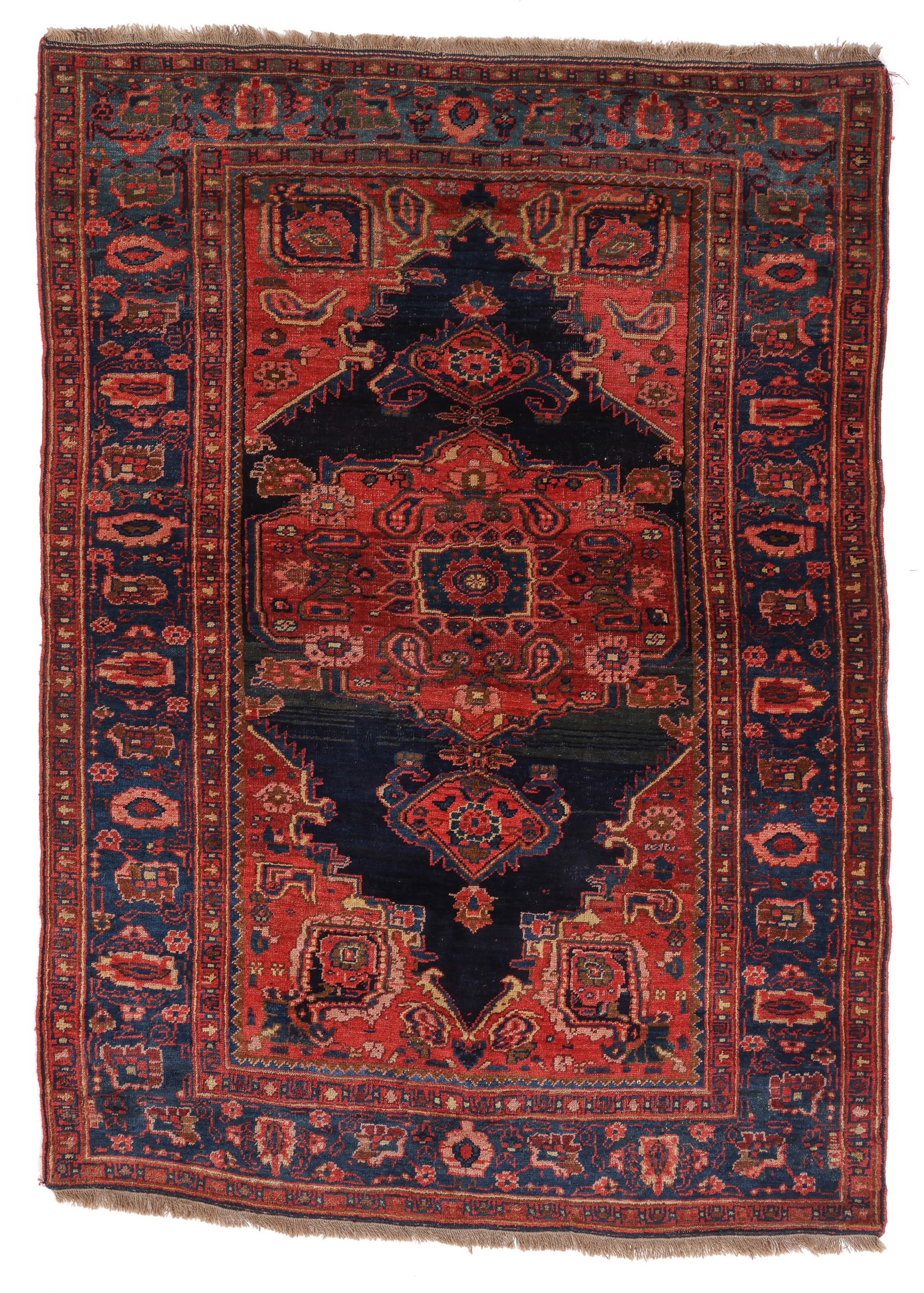 Bidjar Rug, Persia, Ca. 1900, 4'7'' x 6'5'' (1 of 6)