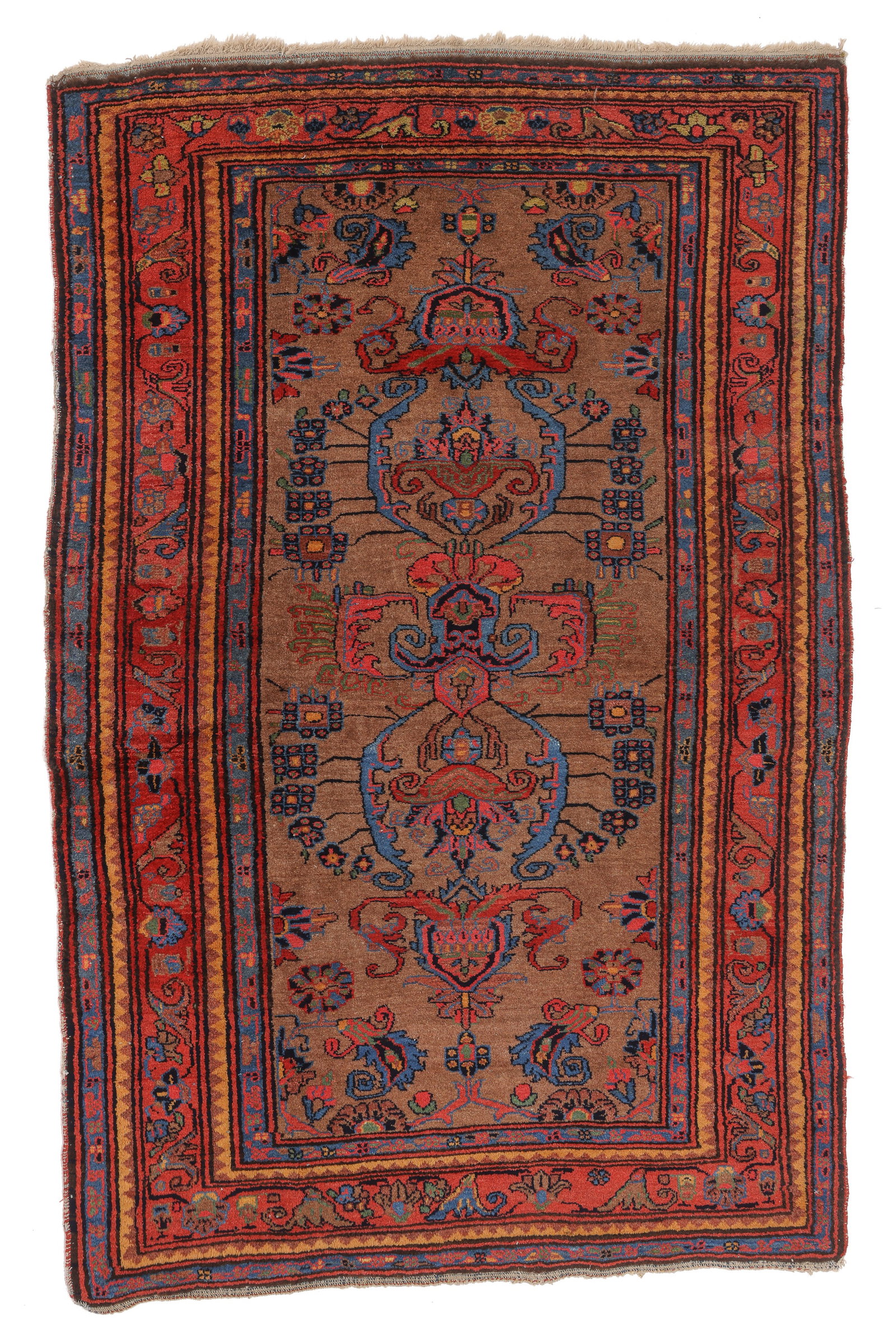 Kurd Camel Field Rug, Persia, Ca. 1920, 4'5'' x 7'0'' (1 of 6)