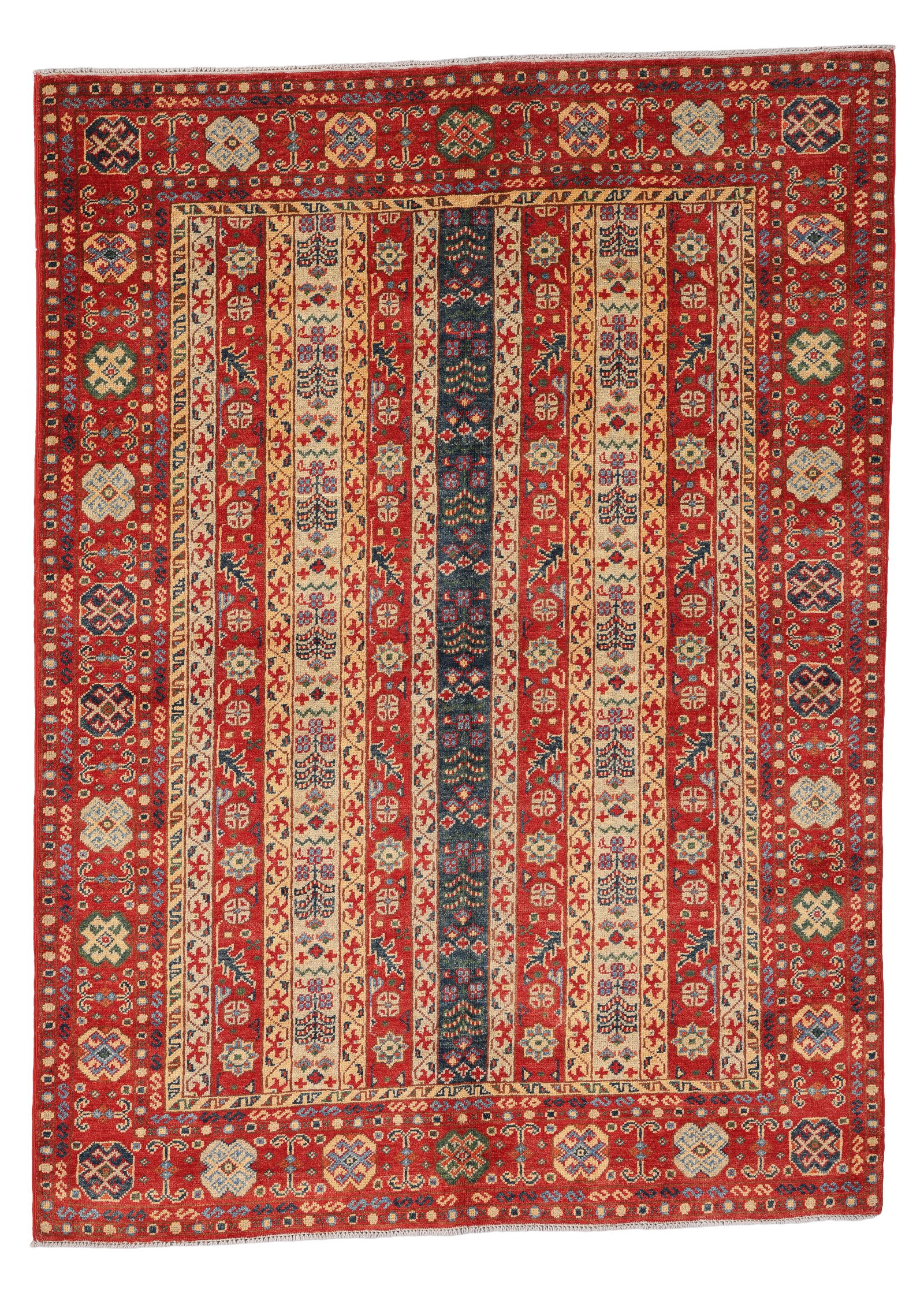 Shiraz Style Rug, Persia, Mid/Late 20th C., 4'10'' x 6'8'' (1 of 5)