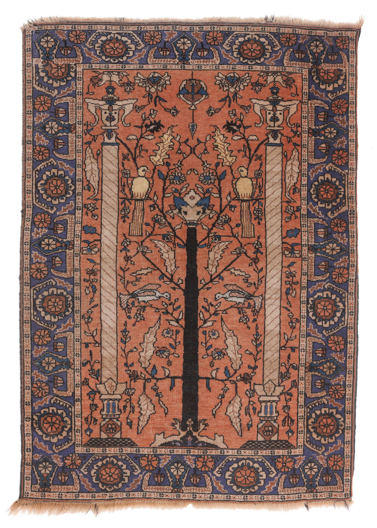 Small Format Meditation Rug, Persia, Ca. 1900, 2'6'' x 3'7'' (1 of 6)