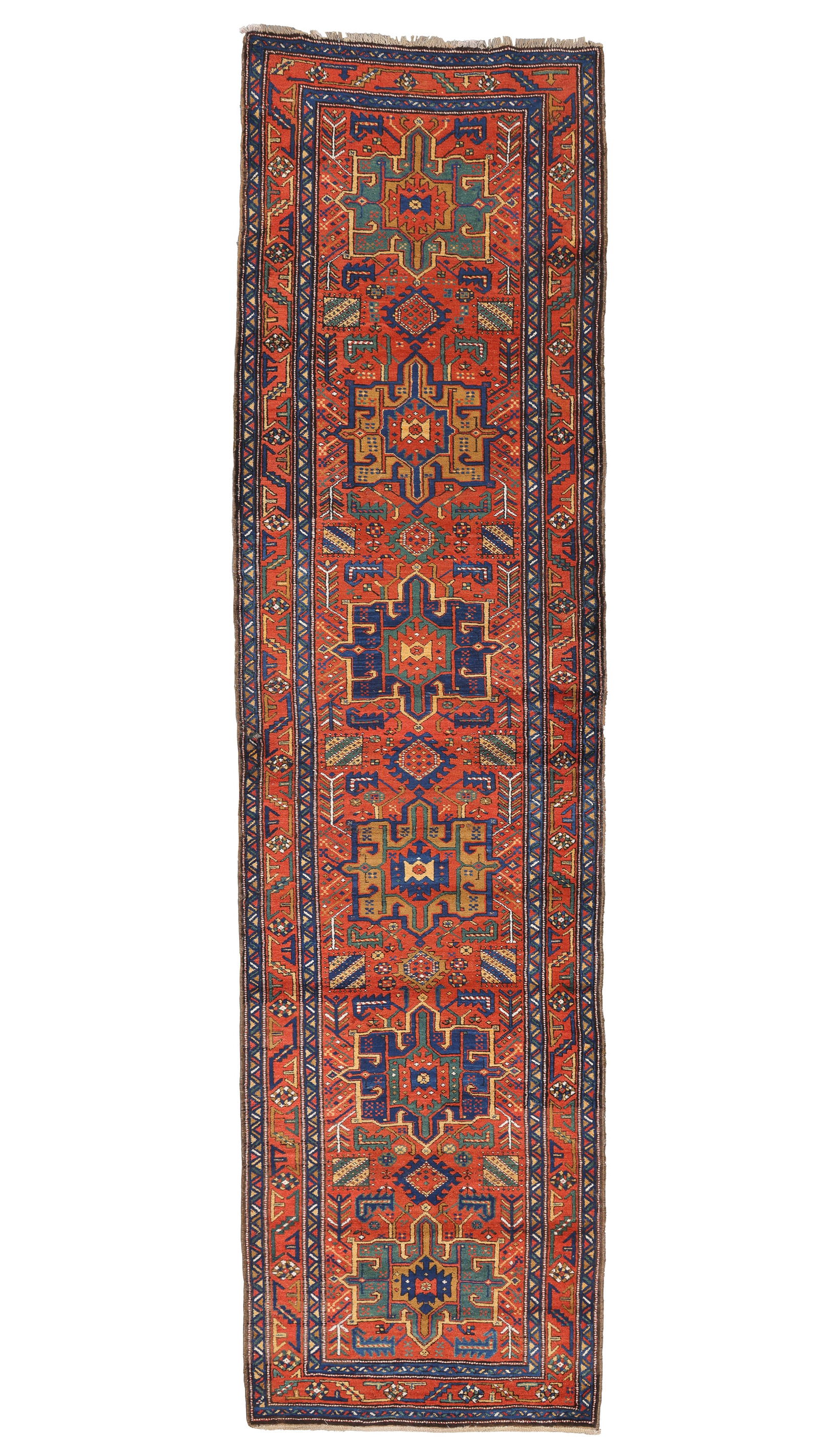 Northwest Persian Rug, Late 19th C., 3'9'' x 14'4'' (1 of 6)