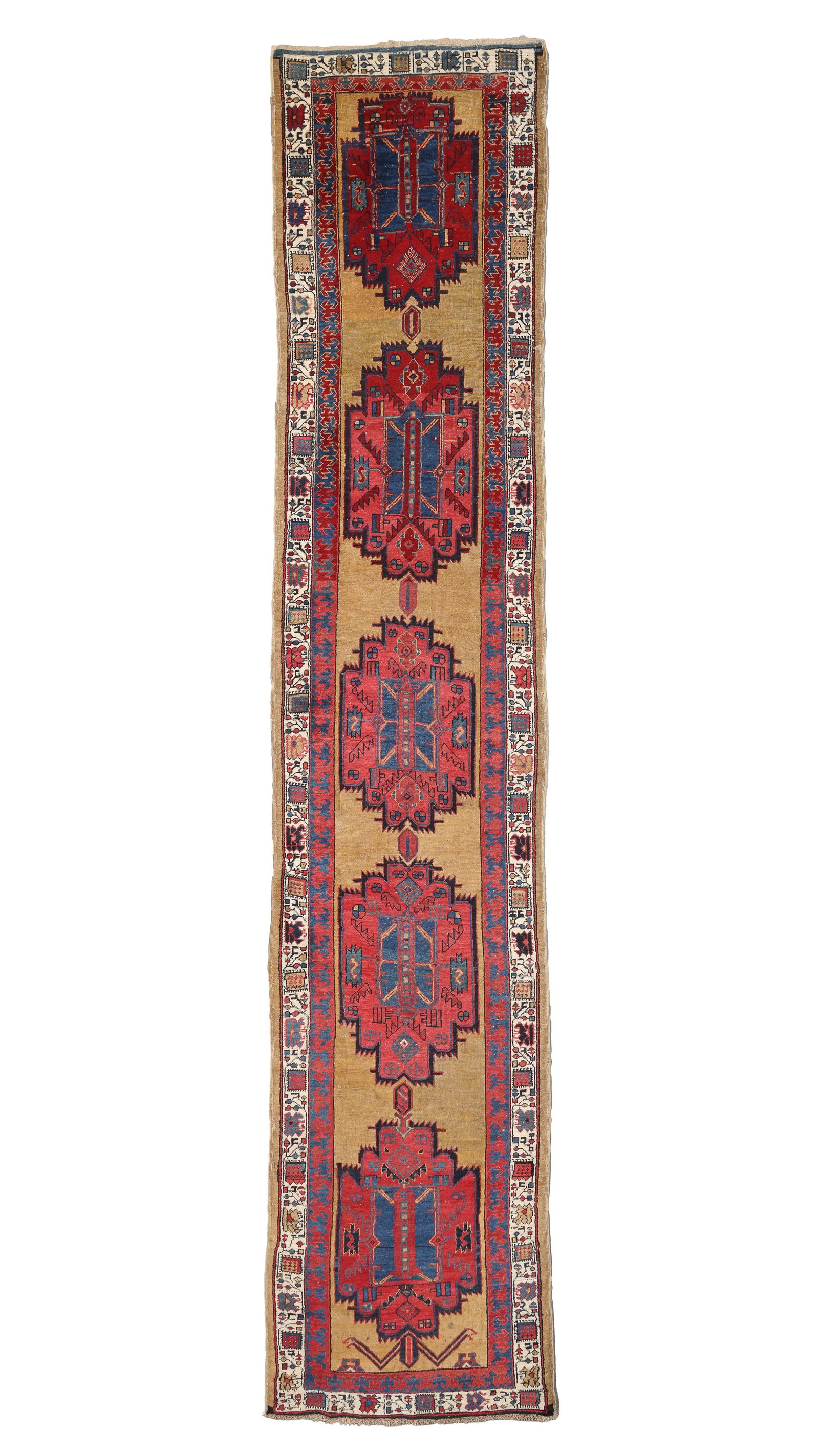 Camel Field Sarab Rug, Persia, Early 20th C., 3'1'' x 15'6'': Camel Field Sarab Rug, Persia, Early 20th C., 3'1'' x 15'6'' (94 x 472 cm). Weight: 19 lbs. Wool.