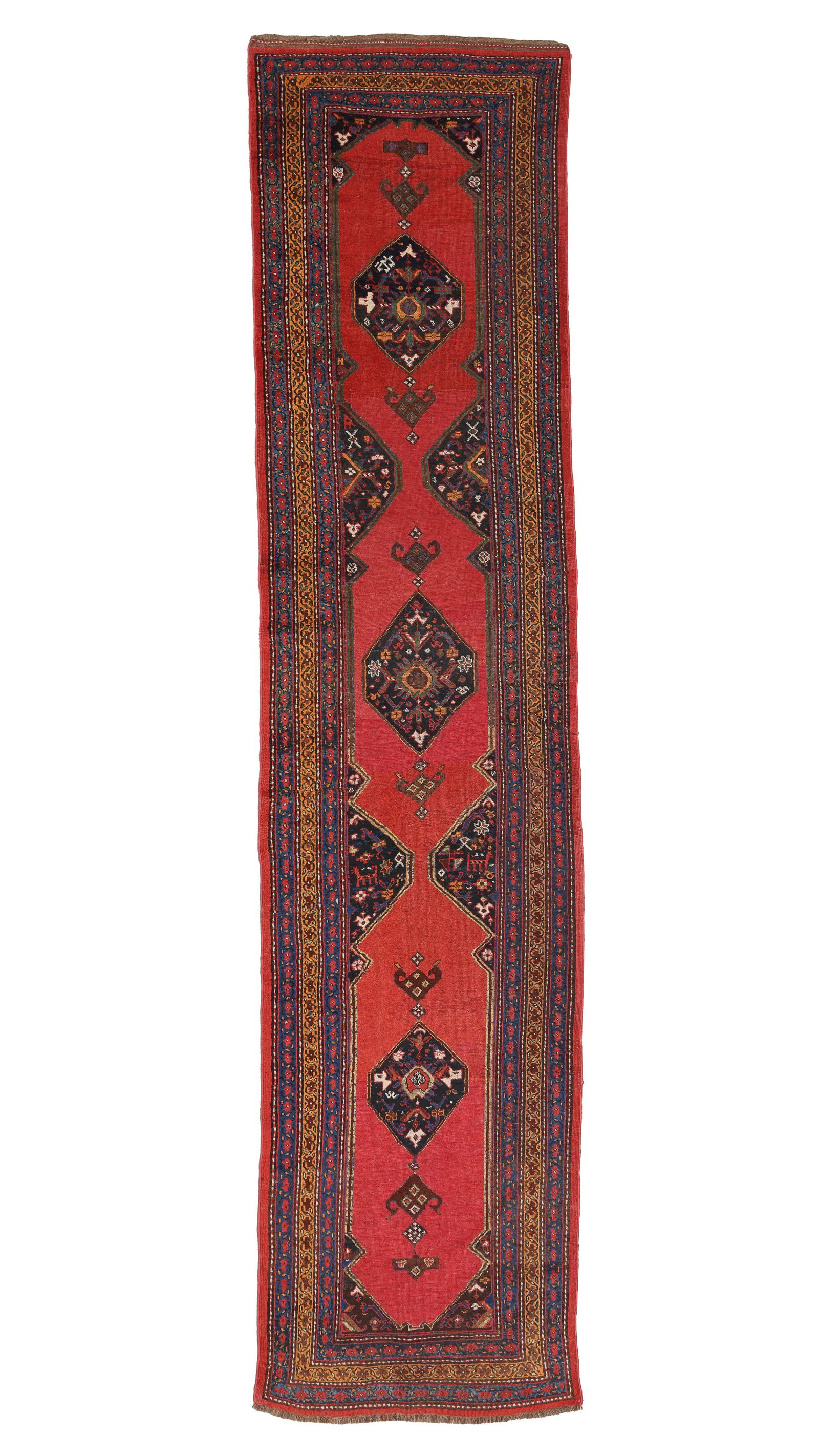 Bidjar Rug, Persia, Late 19th C., 3'6'' x 14'9'' (1 of 6)