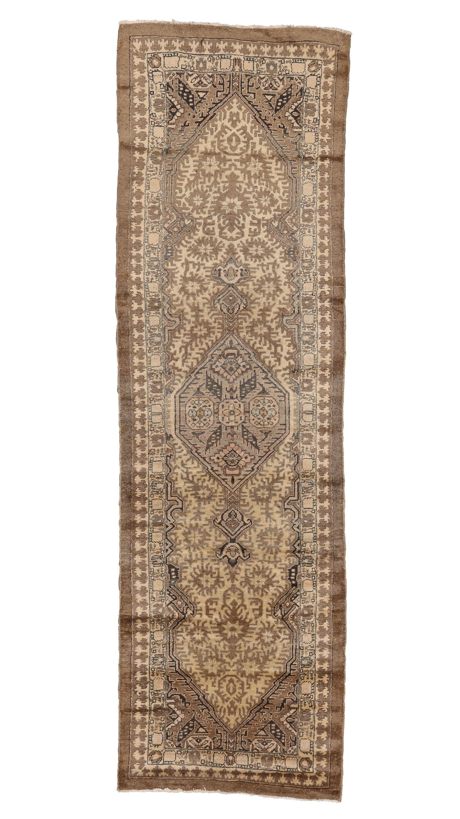 Sarab Rug, Persia, Ca. 1930's/40's, 3'4'' x 11'5'': Sarab Rug, Persia, Ca. 1930's/40's, 3'4'' x 11'5'' (102 x 348 cm). Weight: 22 lbs. Wool.