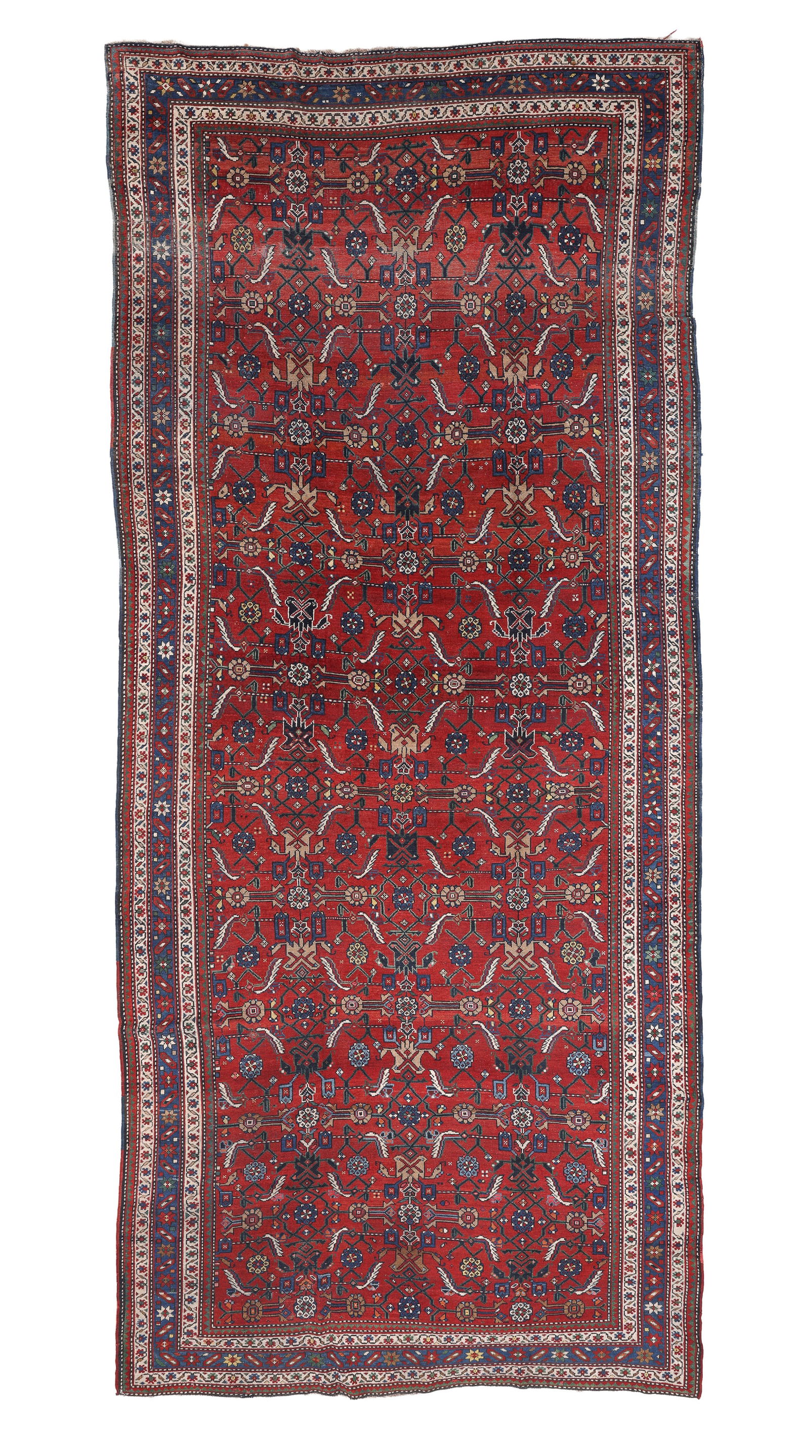 Large Main Kazak Rug, Caucasus, Late 19th C., 7'0'' x 16'1'' (1 of 5)