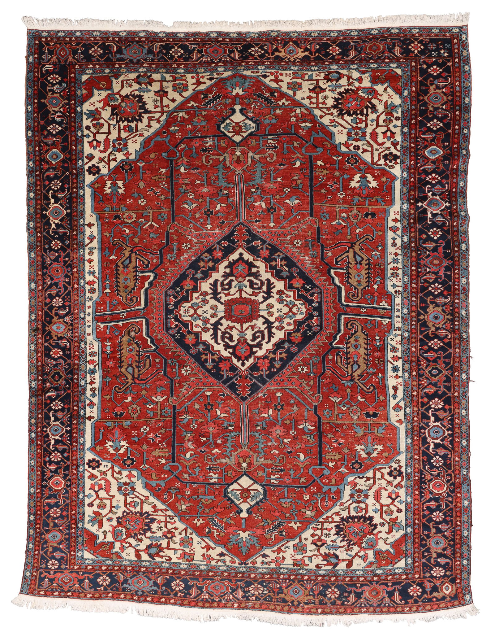 Karadja Serapi Rug, Persia, Ca. 1900, 9'4'' x 12'4'' (1 of 6)
