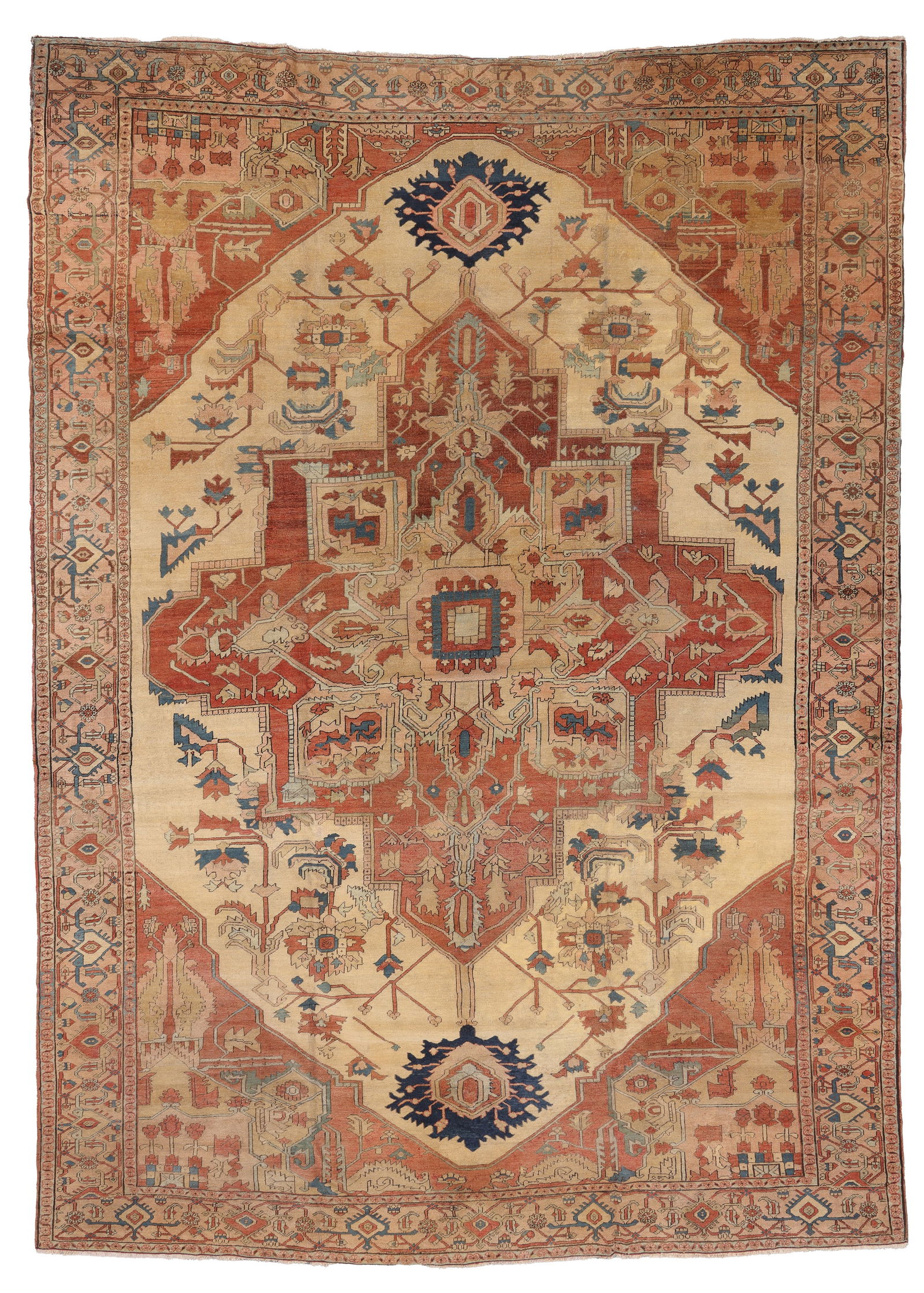 Karadja Serapi Rug, Persia, Late 19th C., 9'10'' x 13'7'' (1 of 8)