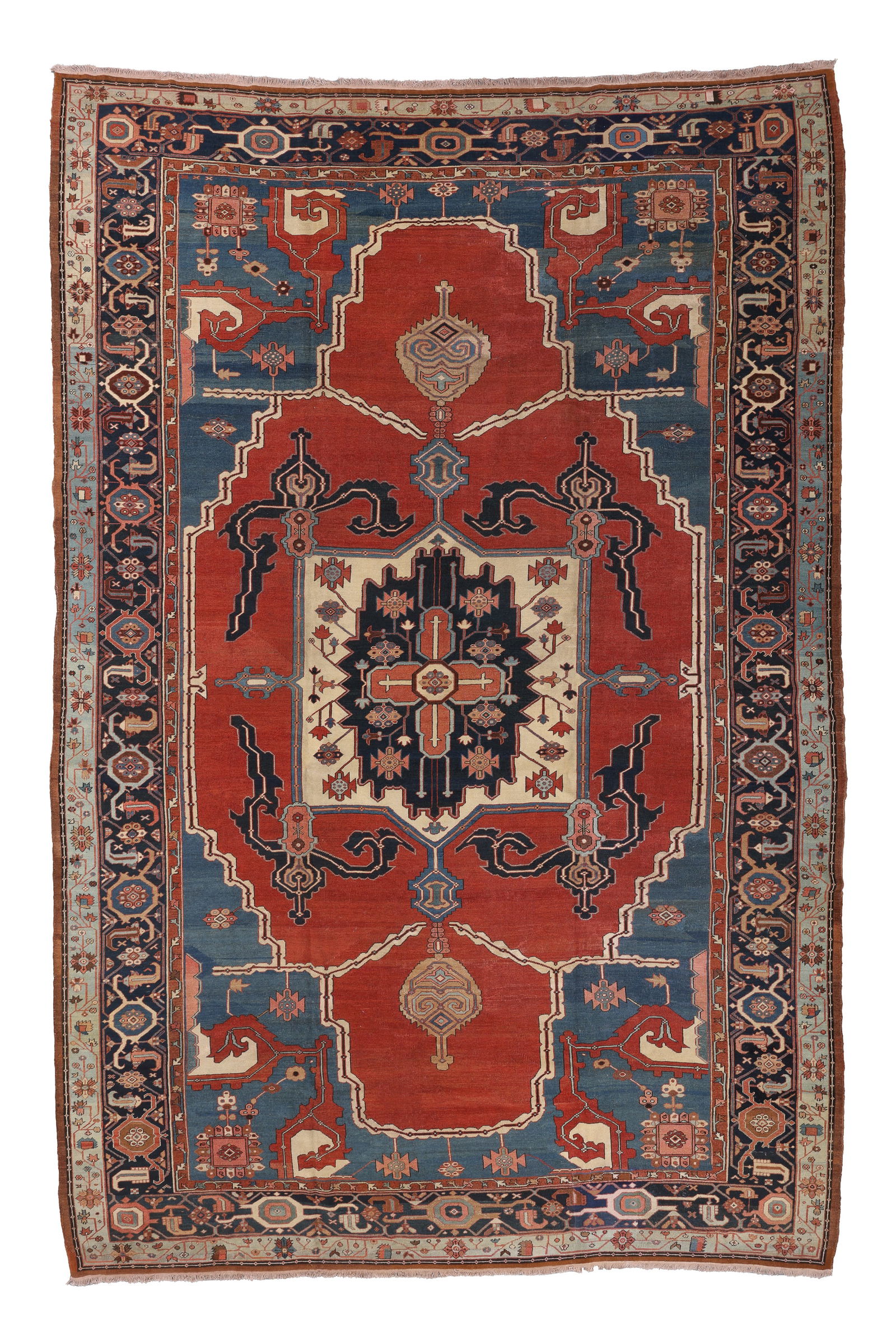 Mansion-Size Serapi Rug, Persia, Late 19th C., 11'10'' x 18'0'' (1 of 7)