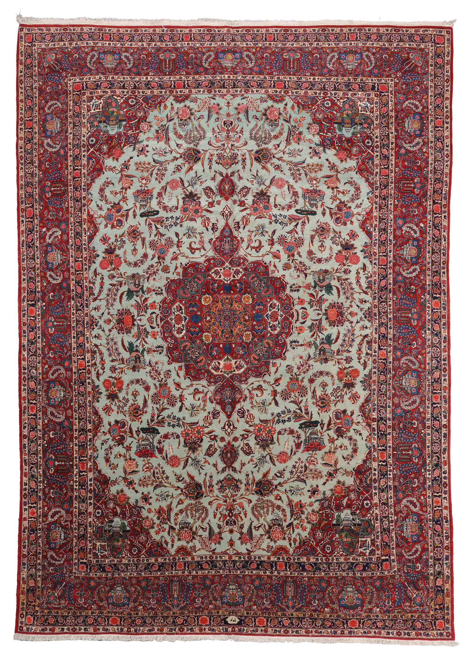 Kashan Rug, Persia, Ca. 1930's/40's, 10'0'' x 13'8'' (1 of 9)