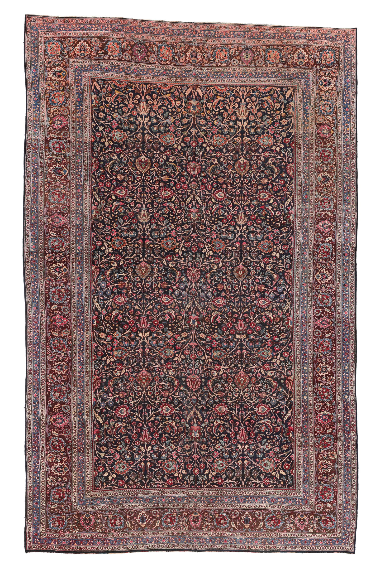 Mansion-Size Meshed Rug, Persia, Ca. 1930, 10'3'' x 16'3'' (1 of 8)