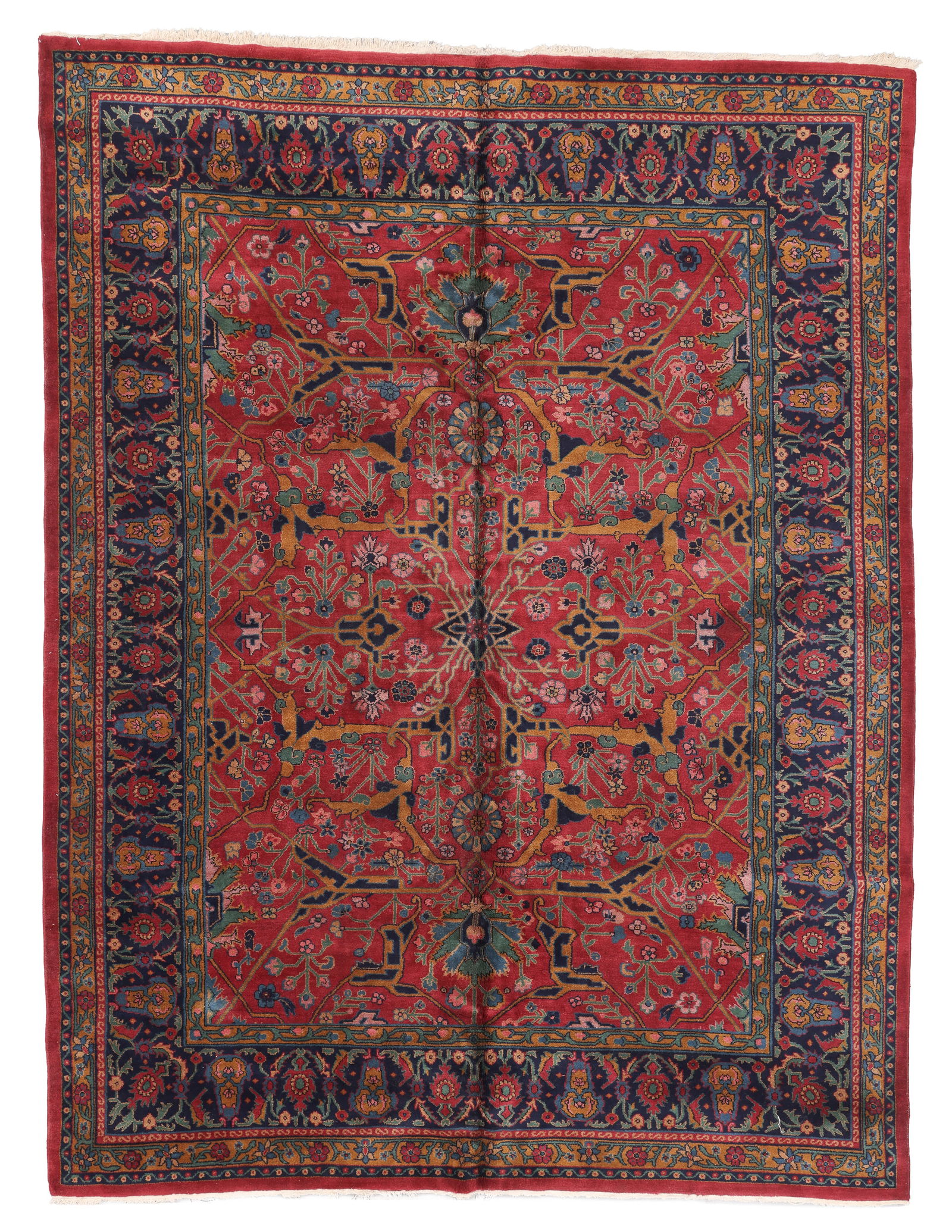 Isparta Rug, Turkey, Mid 20th C., 9'0'' x 12'0'' (1 of 8)