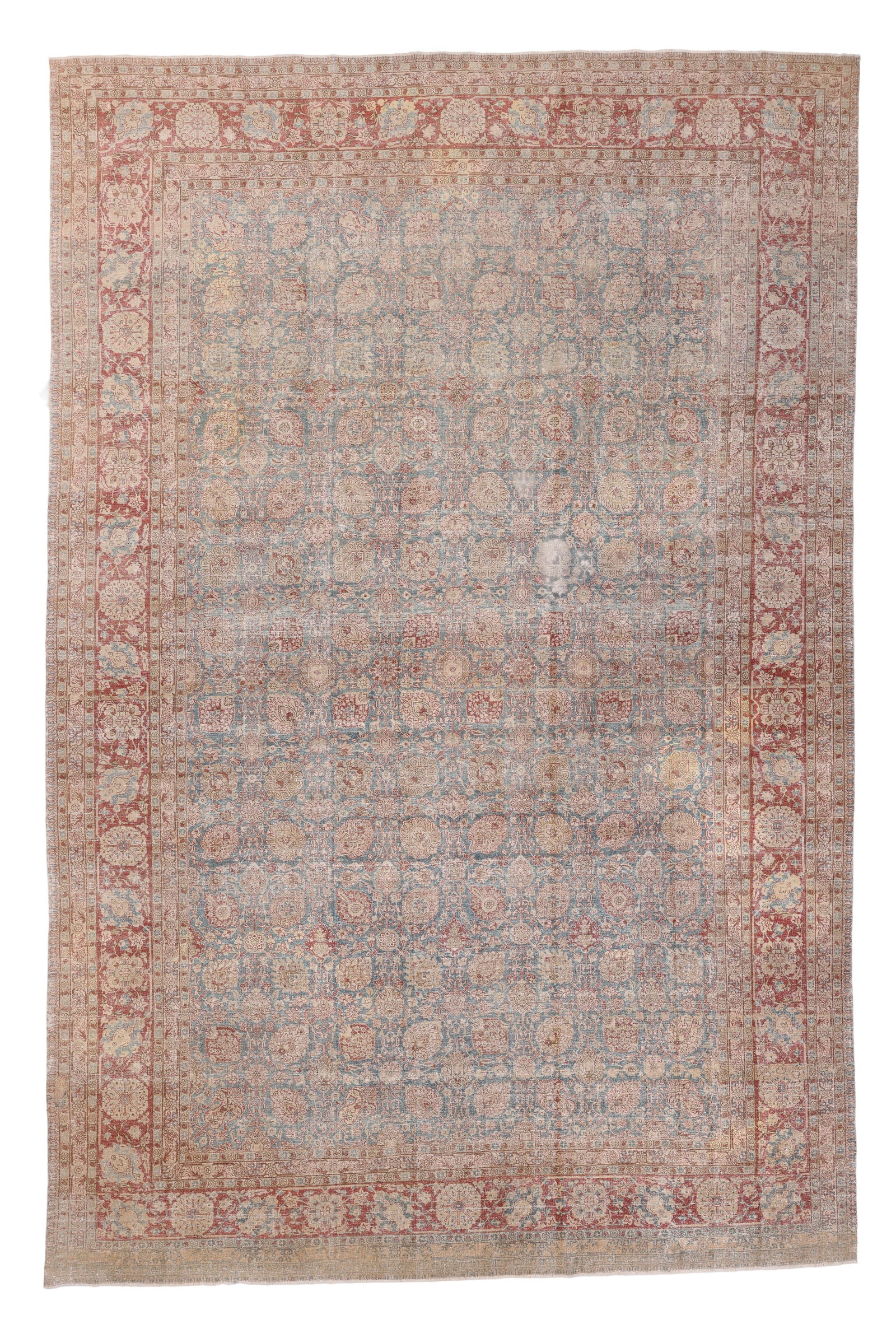 Mansion-Size Tabriz Rug, Persia, Early 20th C., 11'7'' x 17'7'' (1 of 6)