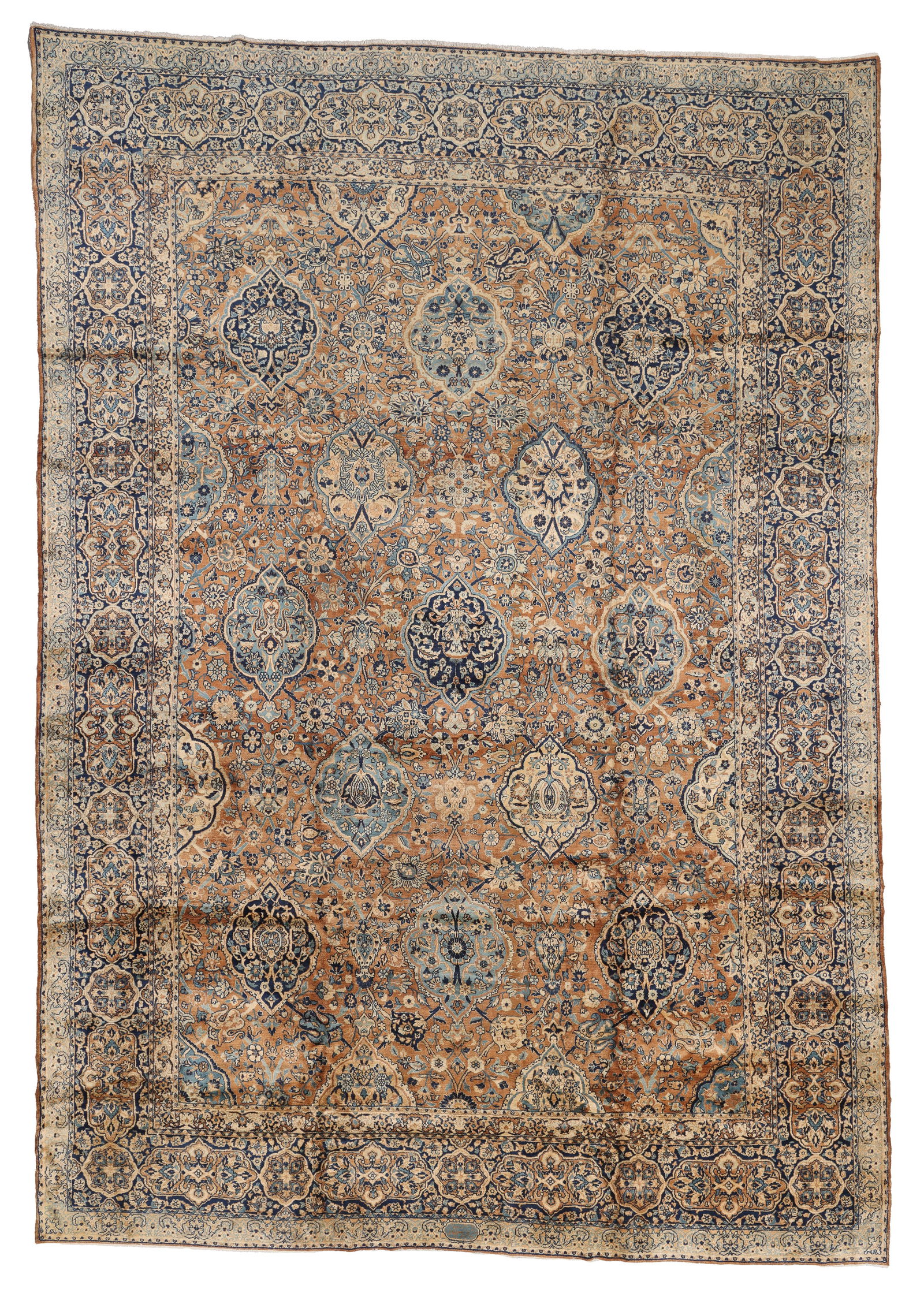 Kerman Rug, Persia, Ca. 1930's/40's, 9'7'' x 13'8'' (1 of 8)