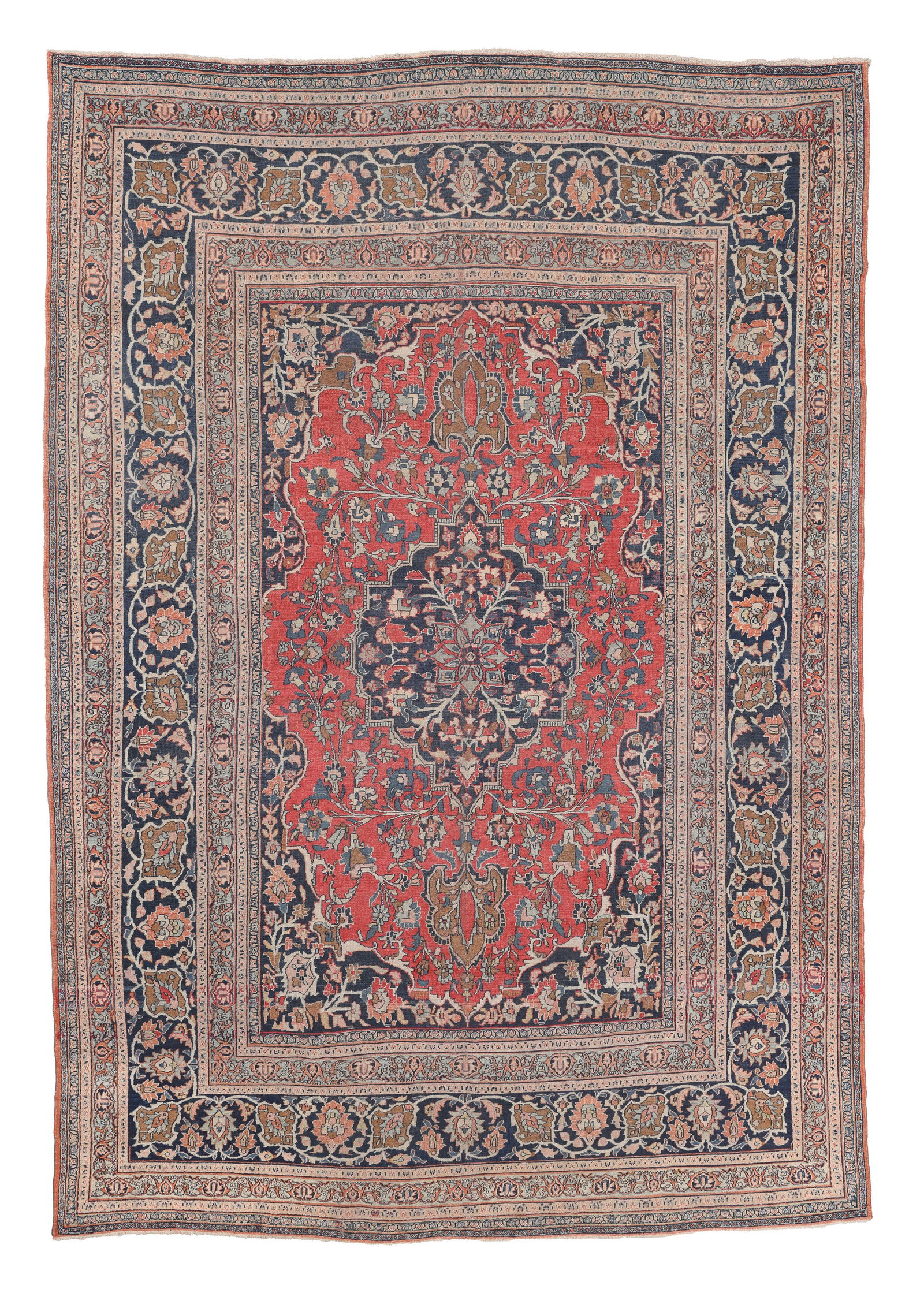 Meshed Rug, Persia, Ca. 1900, 8'0'' x 11'5'' (1 of 8)