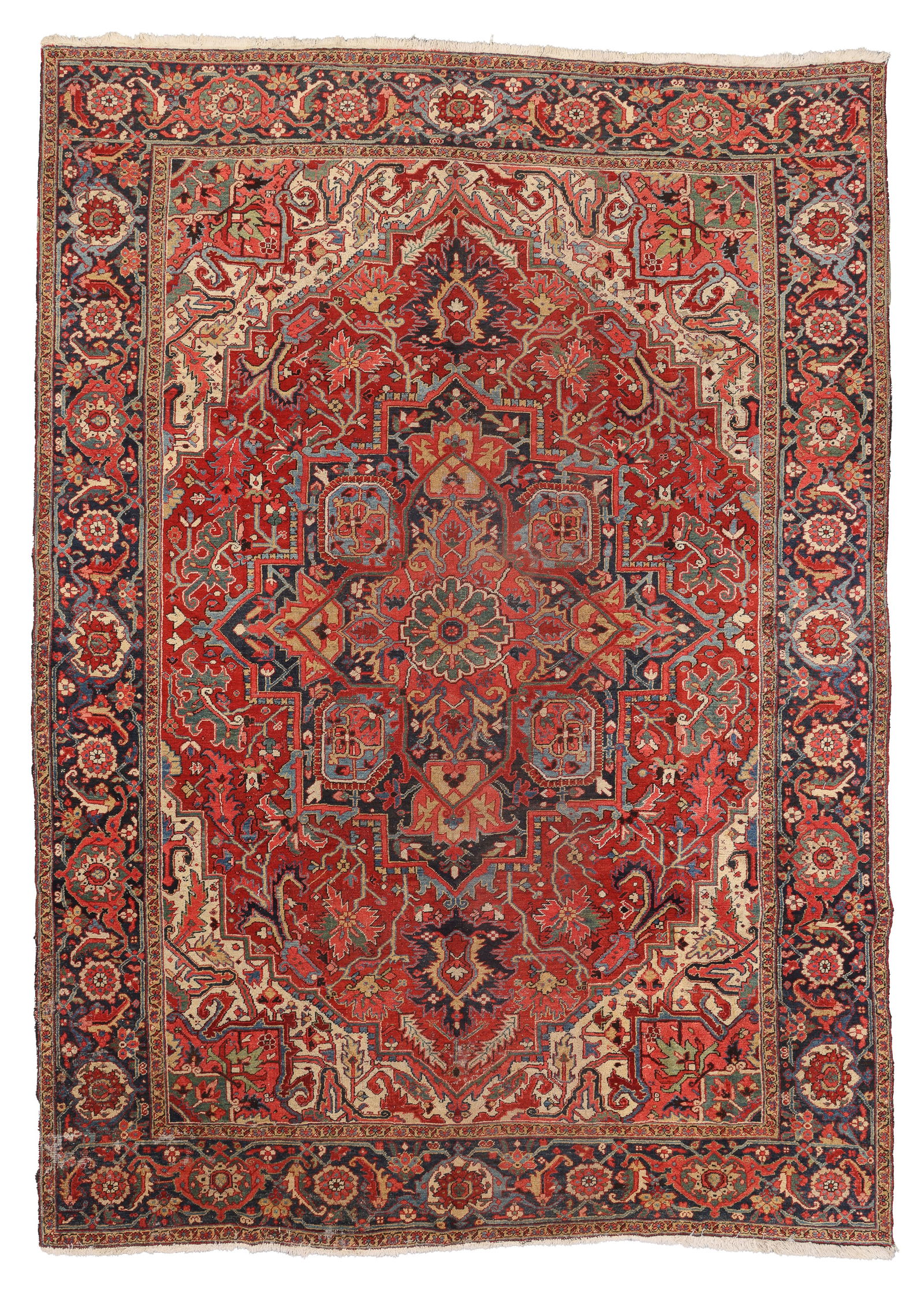 Heriz Rug, Persia, Ca. 1910, 8'10'' x 12'5'' (1 of 7)