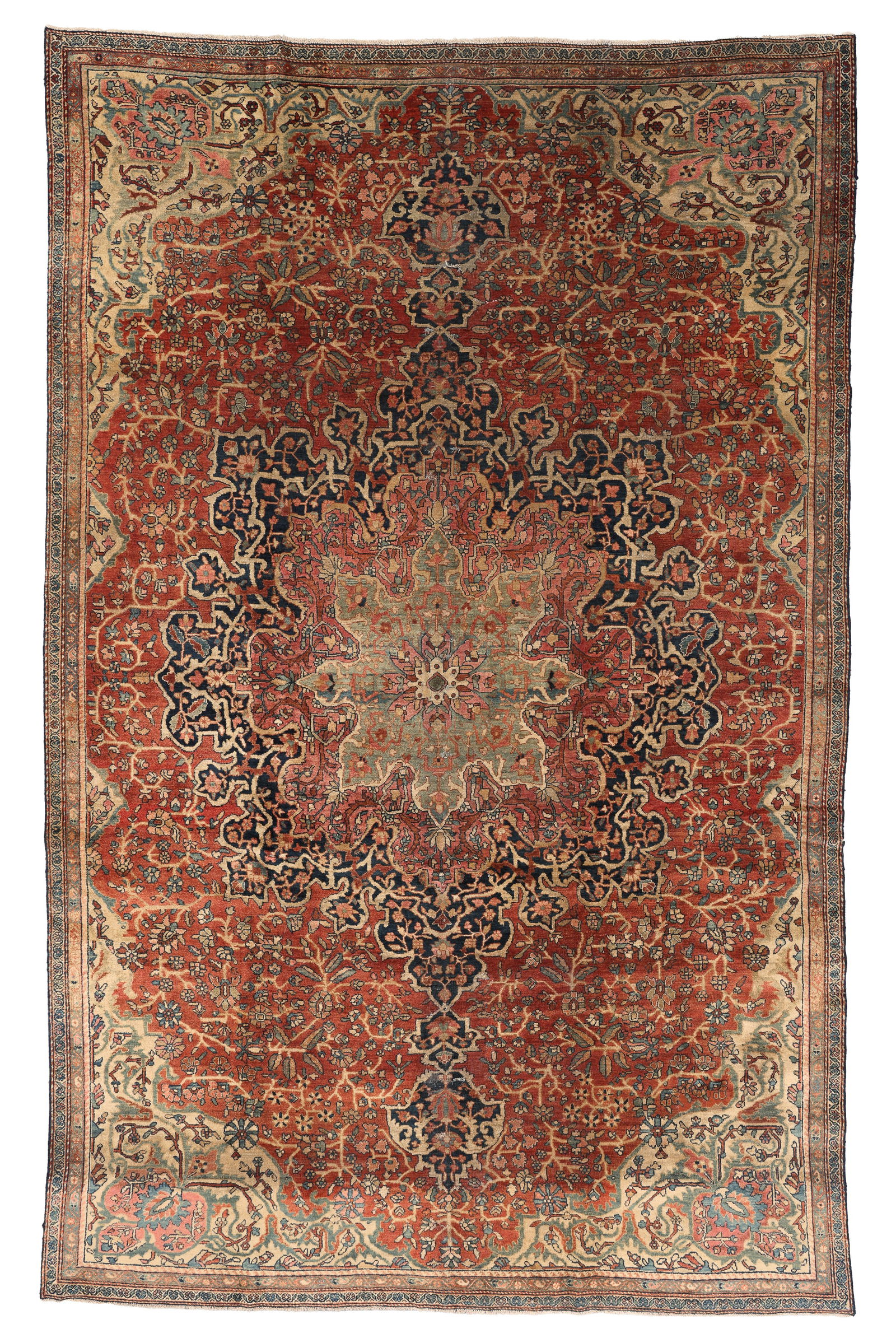 Ferahan Sarouk Rug, Persia, Ca. 1900, 6'7'' x 10'7'' (1 of 7)