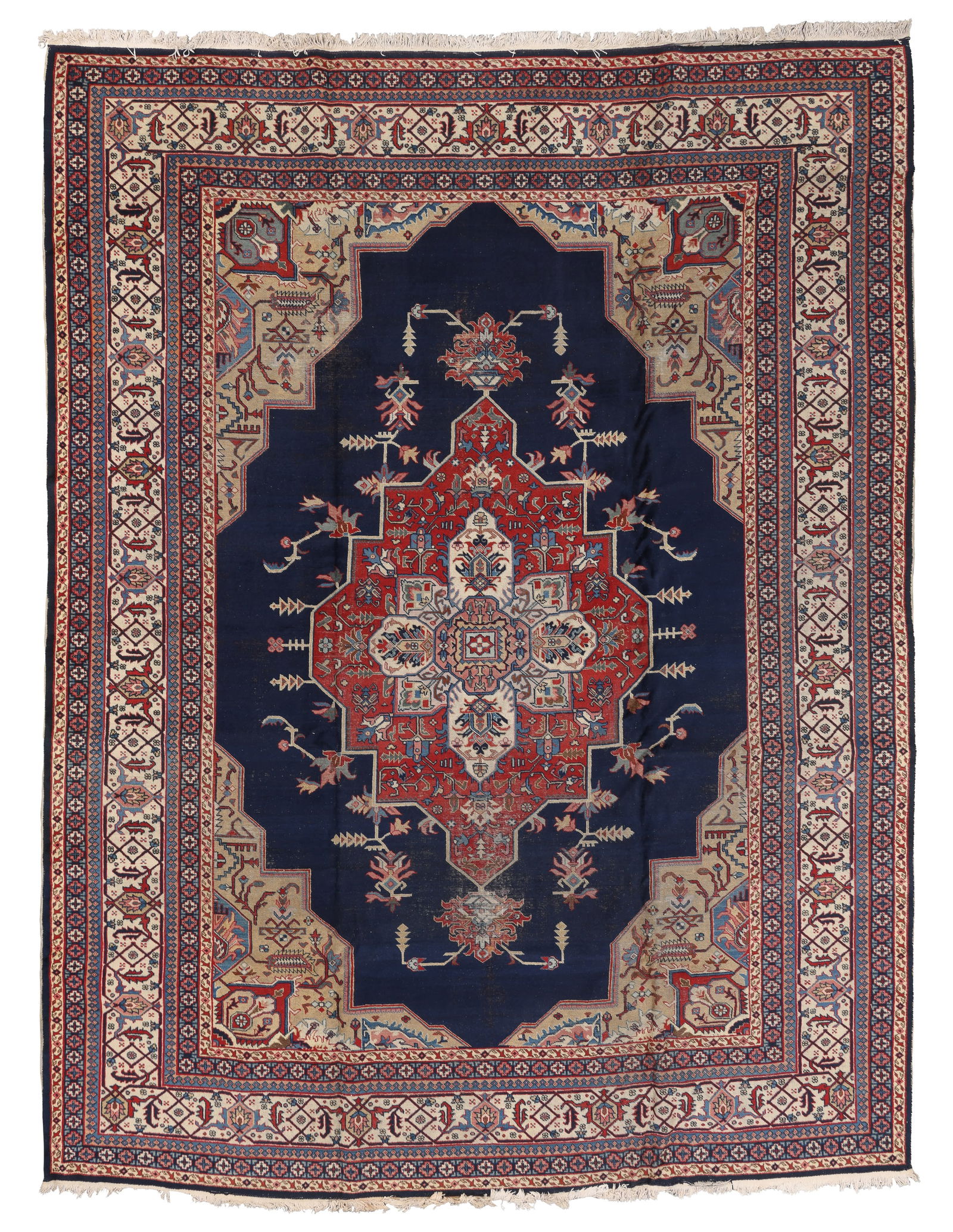 Tabriz Rug, Persia, Mid 20th C., 9'3'' x 12'3'' (1 of 8)