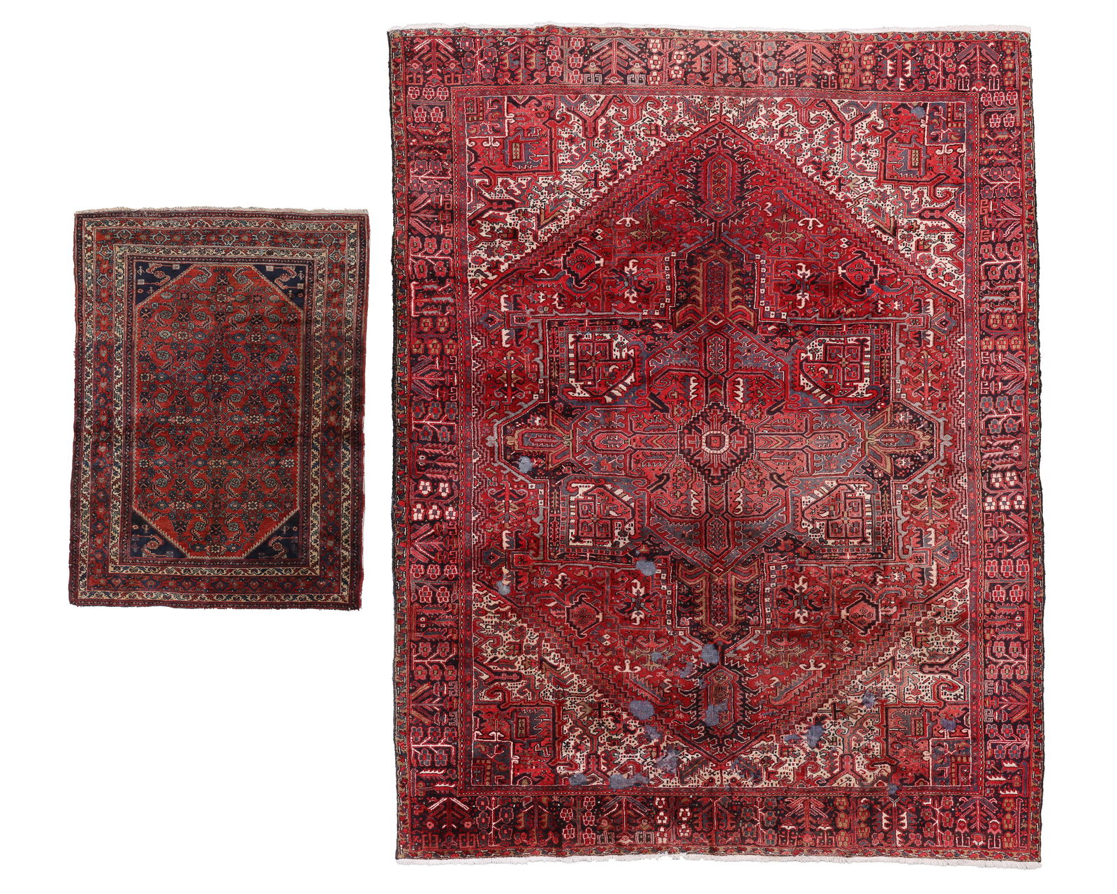Heriz and Hamadan Rugs (2), Persia, Early/Mid 20th C. (1 of 8)