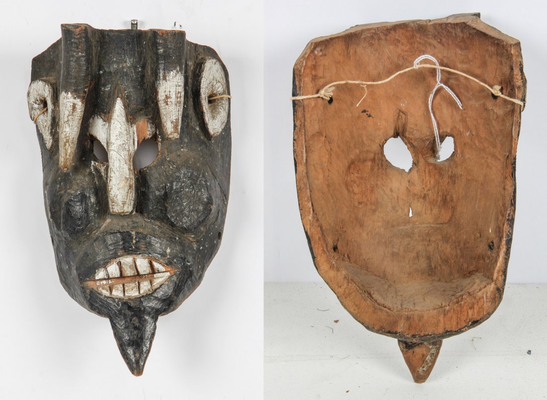 5 Horned Mexican Festival Masks- Mascara - 2