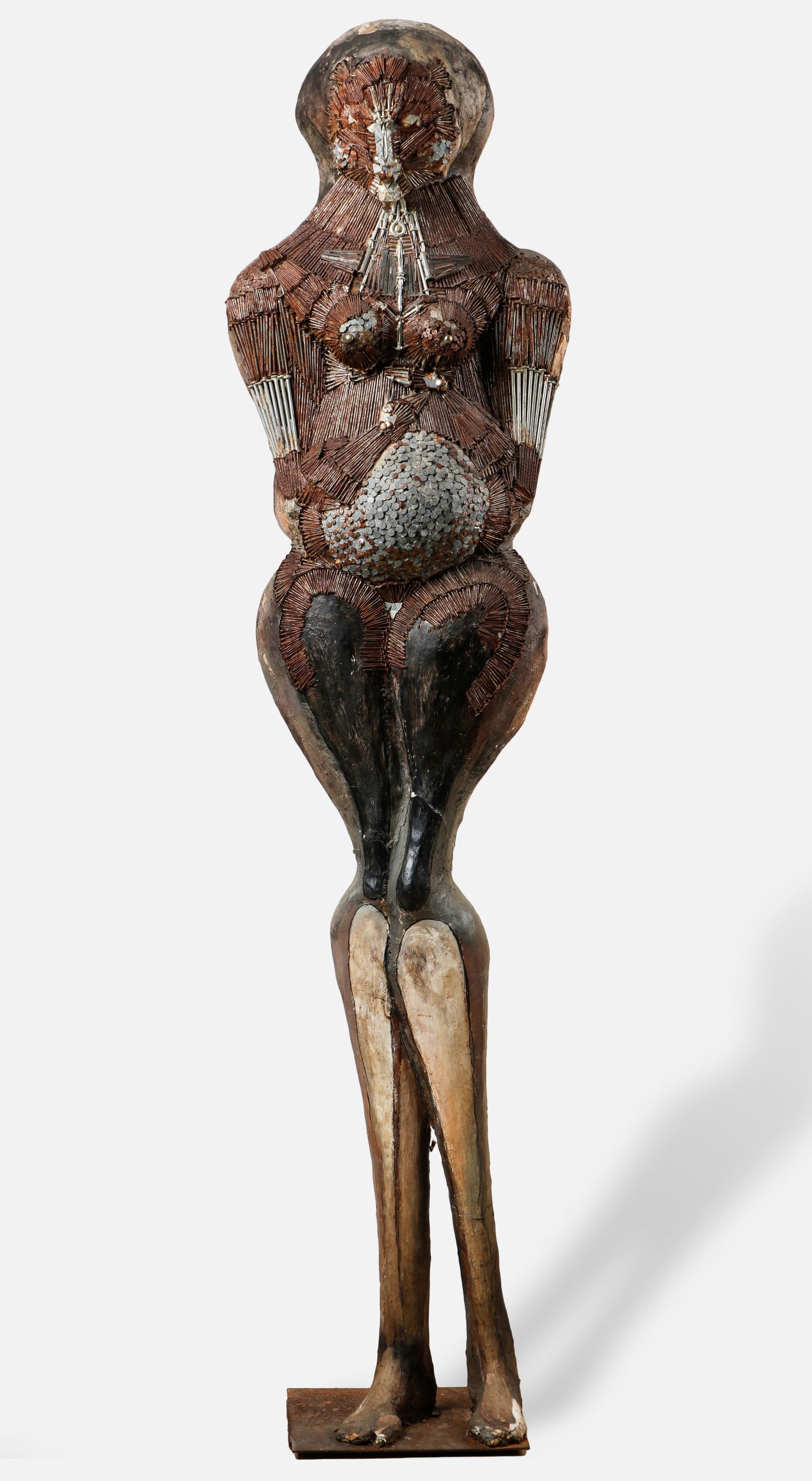 Maxine Kim Stussy (American, 1923-2020) Sculpture, H: 72" (1 of 9)