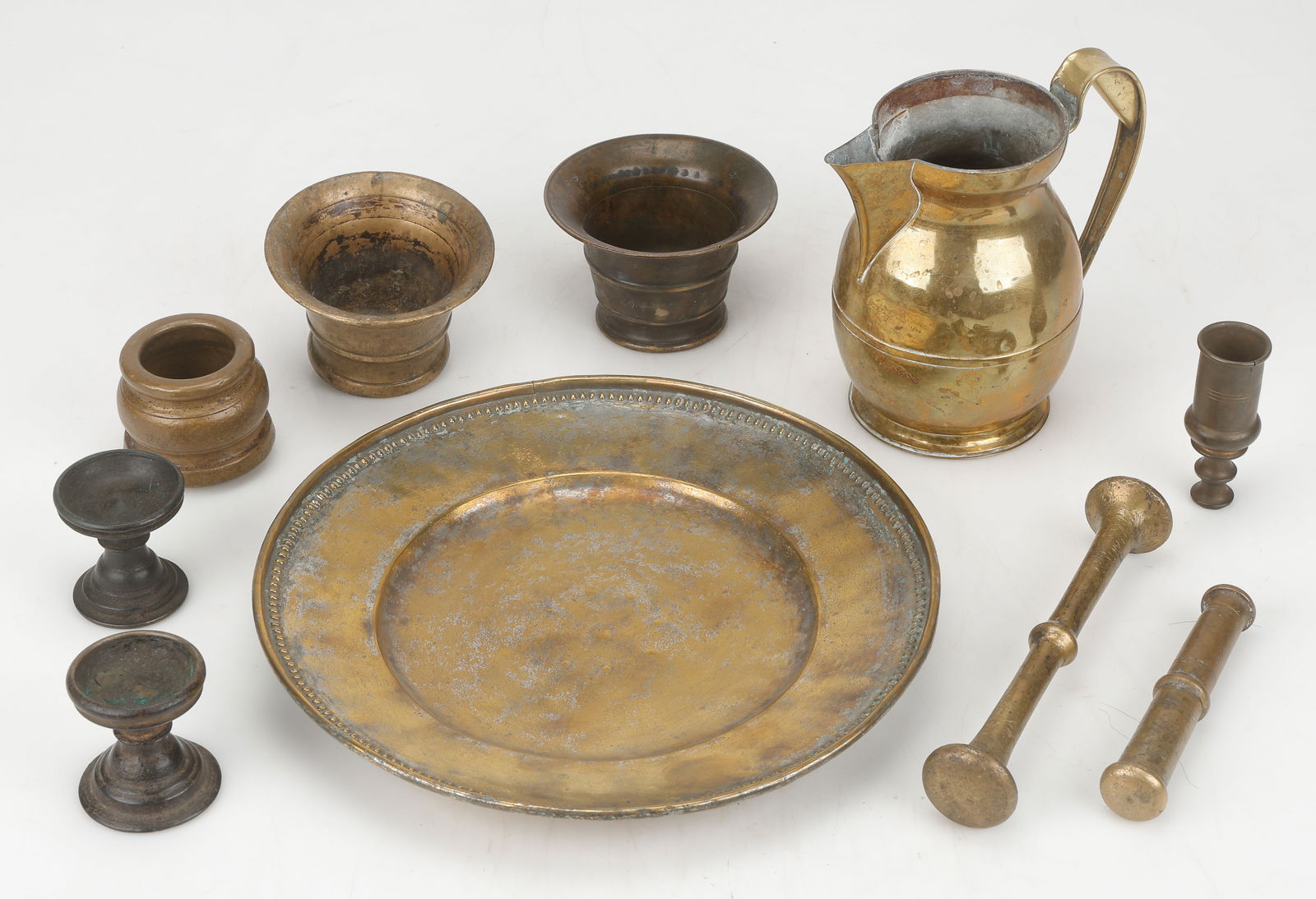 Collector's Lot of 10 Vintage/Antique Metal Objects (1 of 4)