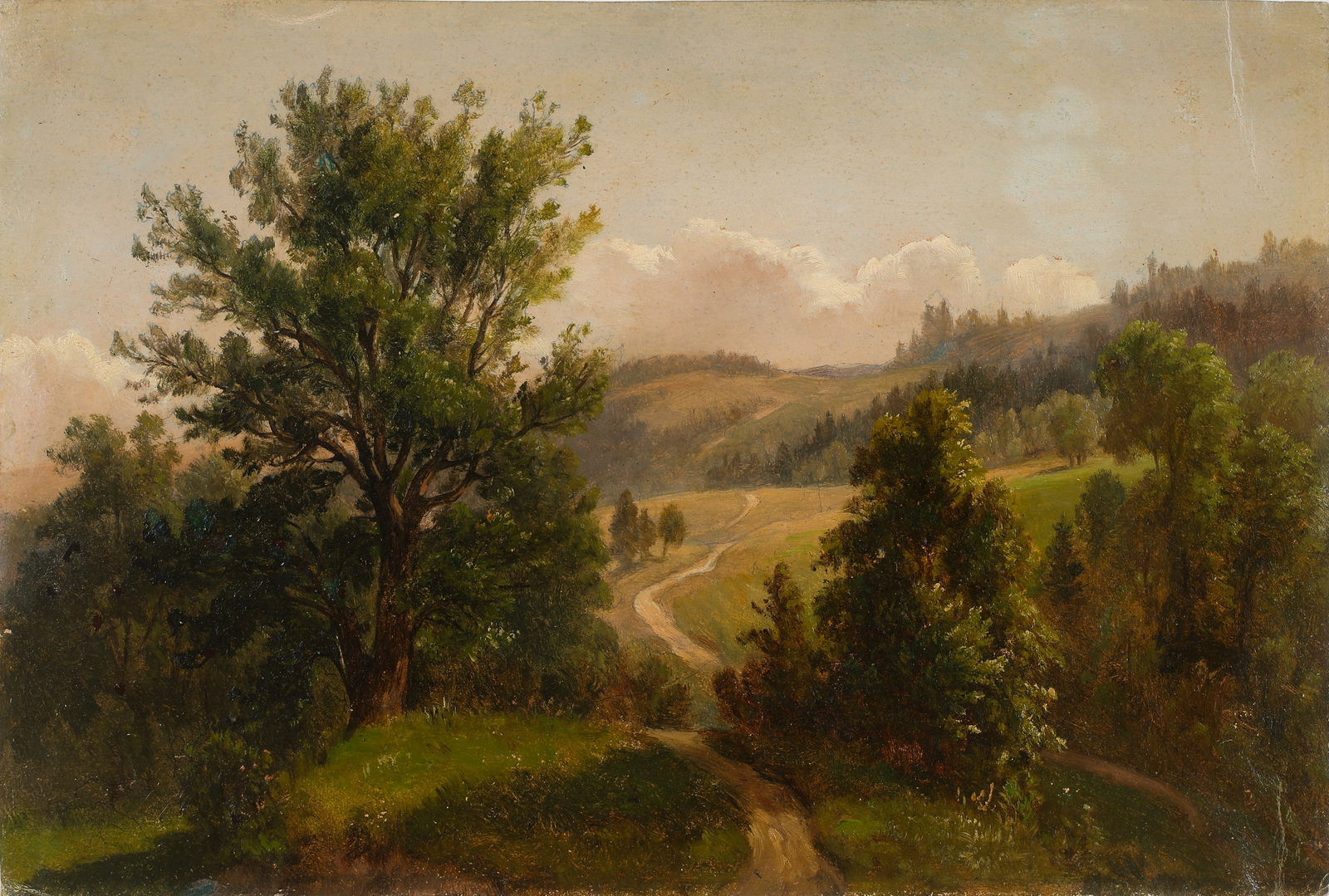 Continental Landscape, Oil Painting, 10" x 14" (1 of 4)